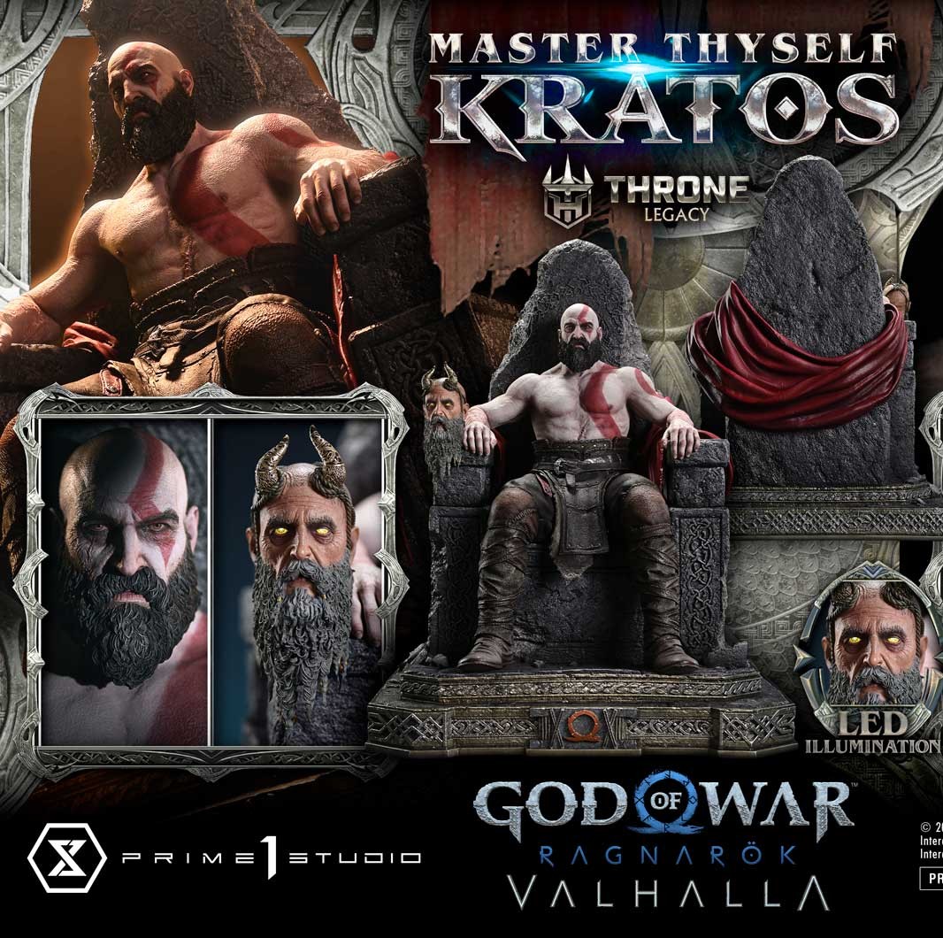 【預購】戰神：諸神黃昏 掌控自我的奎托斯 X Prime 1 Statue