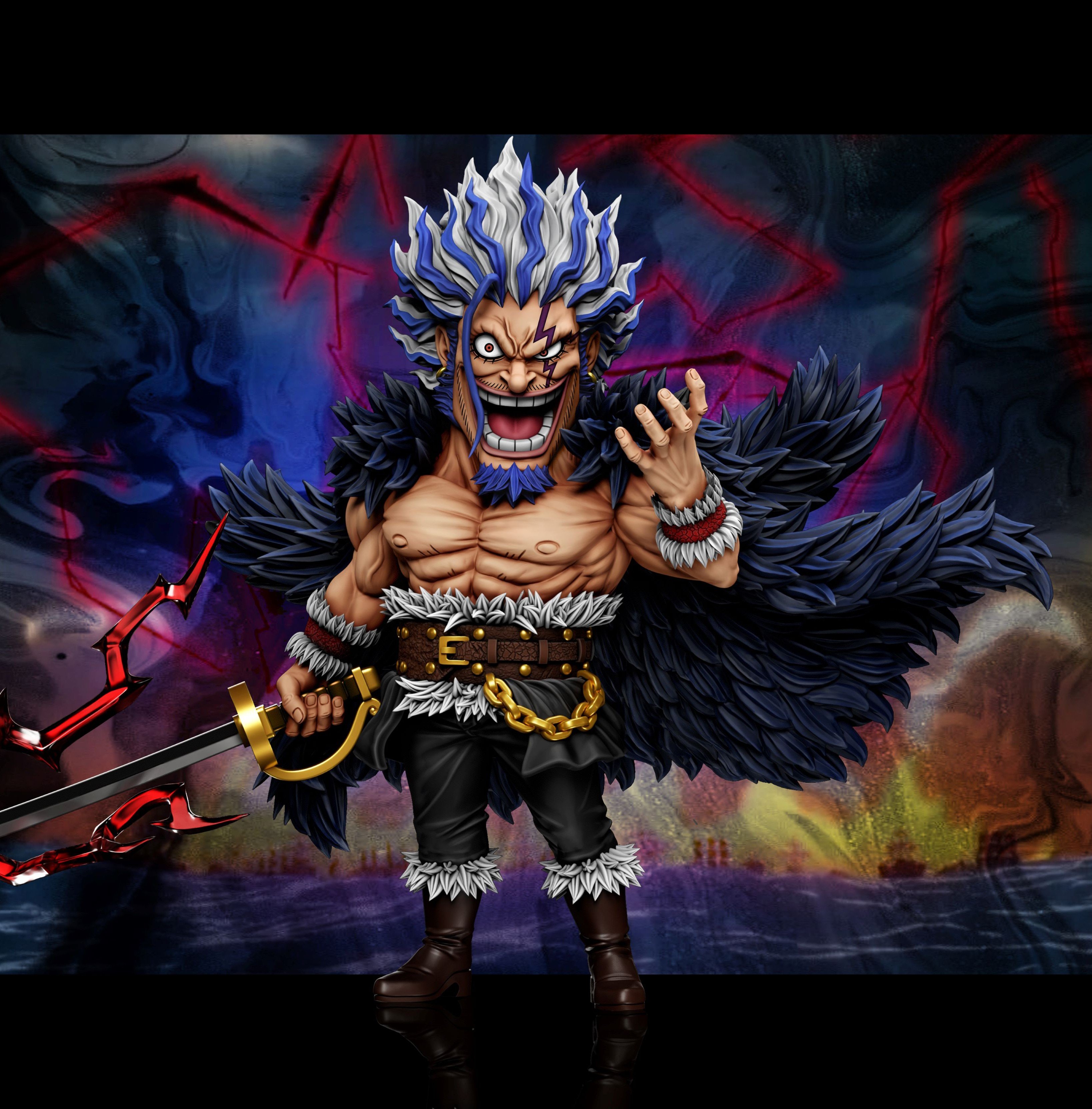 【預購】海賊王 洛克斯海賊團第一彈 洛克斯·D·吉貝克 X A+研究所