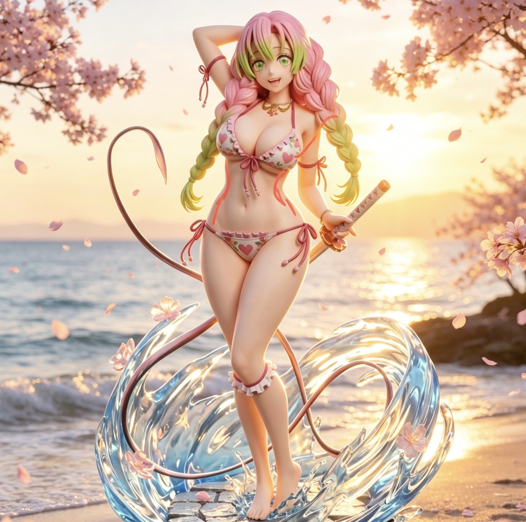 【預購】鬼滅之刃 夏日蜜璃小姐 X 雅刻工作室