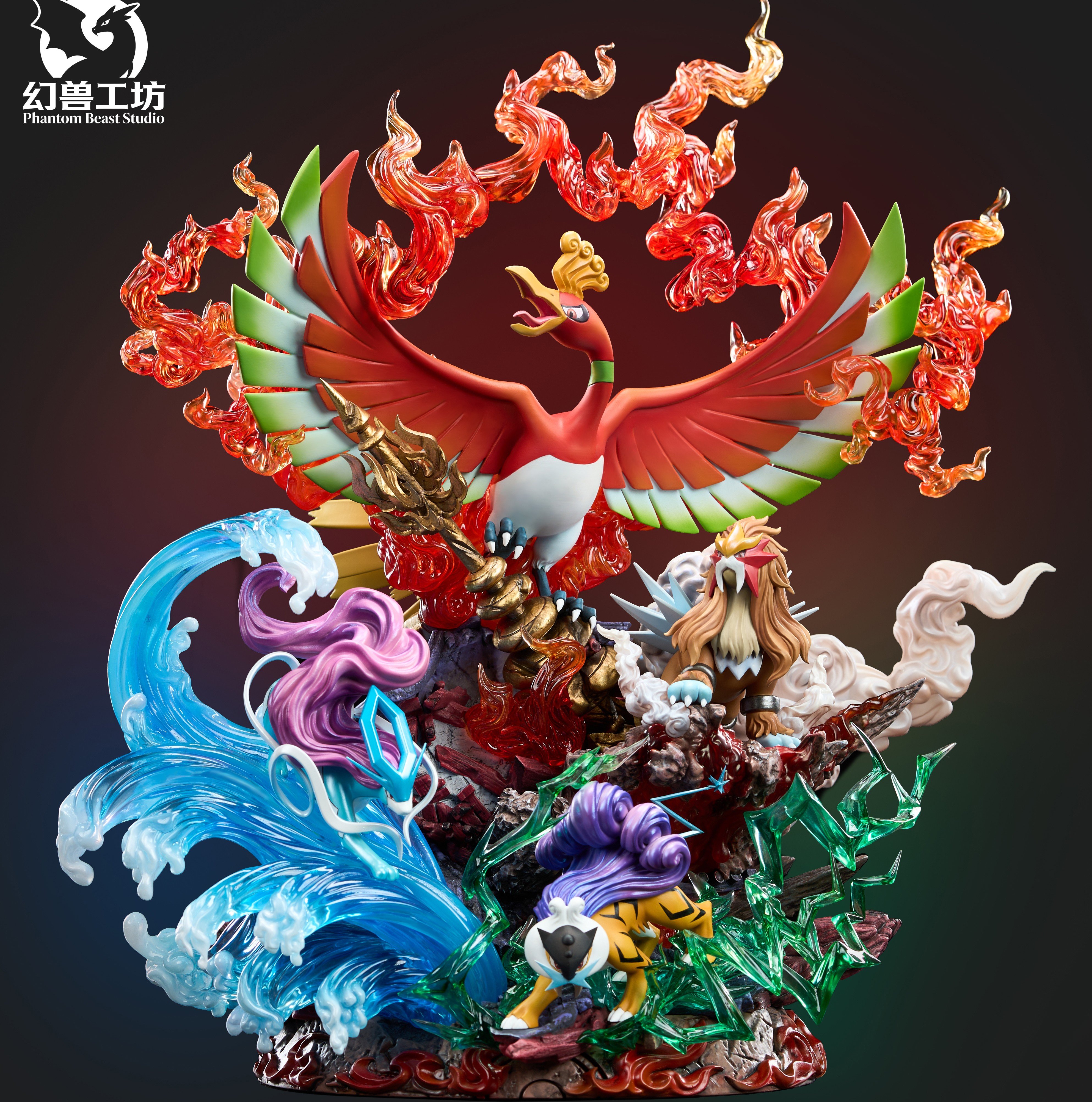 【預購】寶可夢 鐘之塔傳說 · 鳳王與三聖獸 X Phantom Beast幻獸工坊
