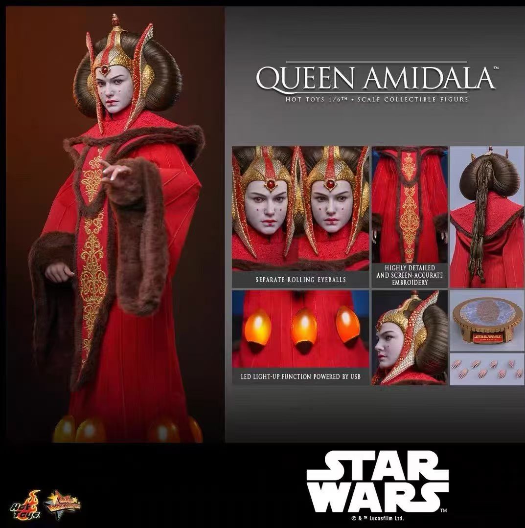 【預購】《星球大戰前傳1:幽靈的威脅》阿米達拉女王 X HotToys