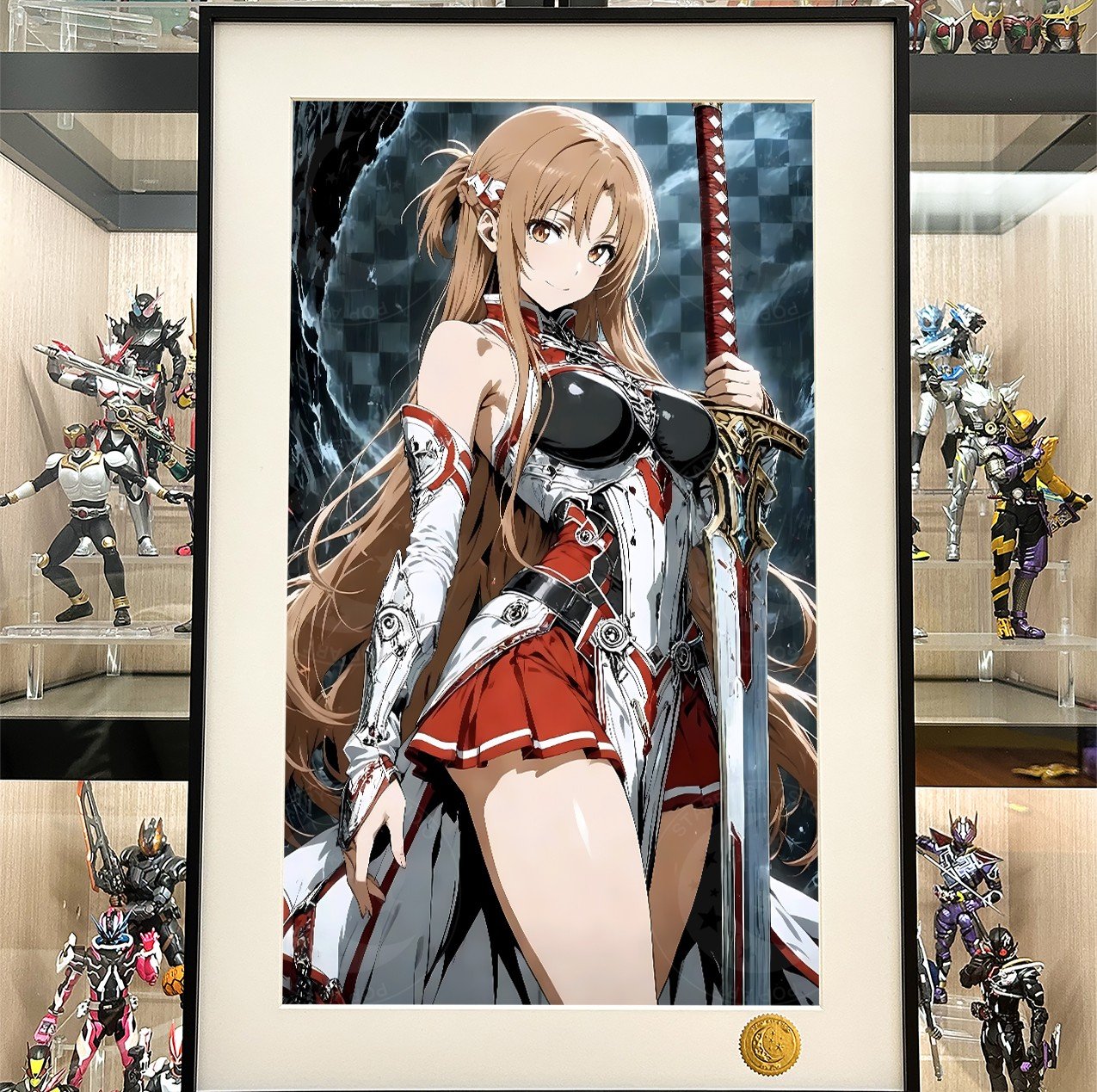 【預購】刀劍神域《巨劍亞絲娜》動漫裝飾畫 X 星空工作室