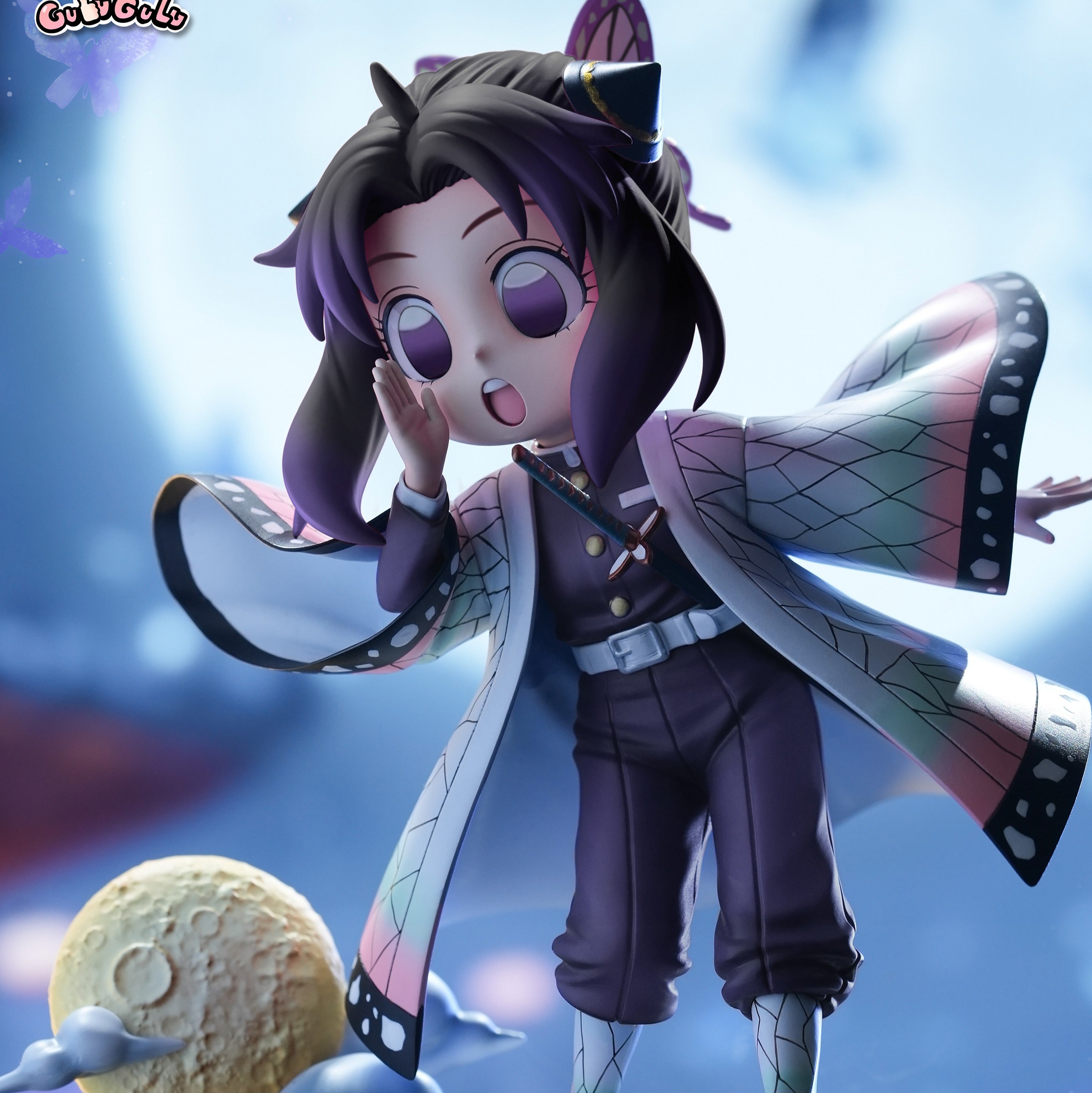 【售罄展示追加請私訊客服@toystationtw】間諜家家酒+鬼滅之刃 雙版本 蝴蝶少女-安妮亞 X GULUGULU