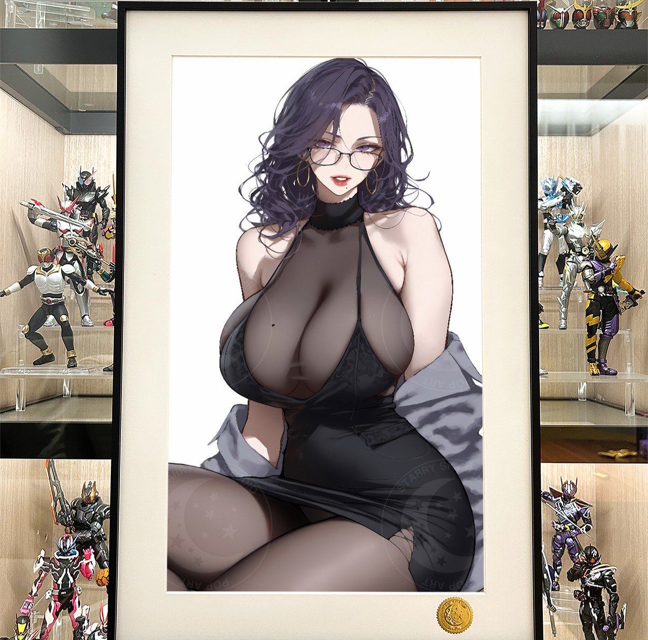 【預購】美麗新世界《辦公金美庭》動漫裝飾畫 X 星空工作室