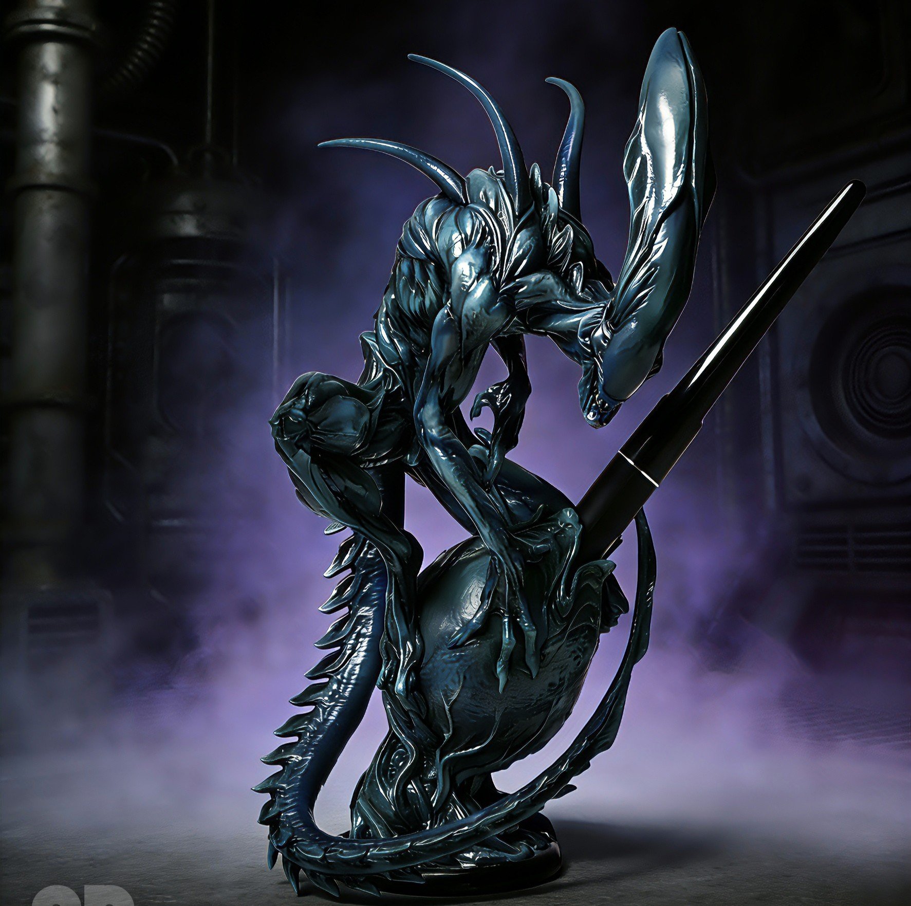 【預購】異形小雕像（可做筆架）X Pixel blender（PB）