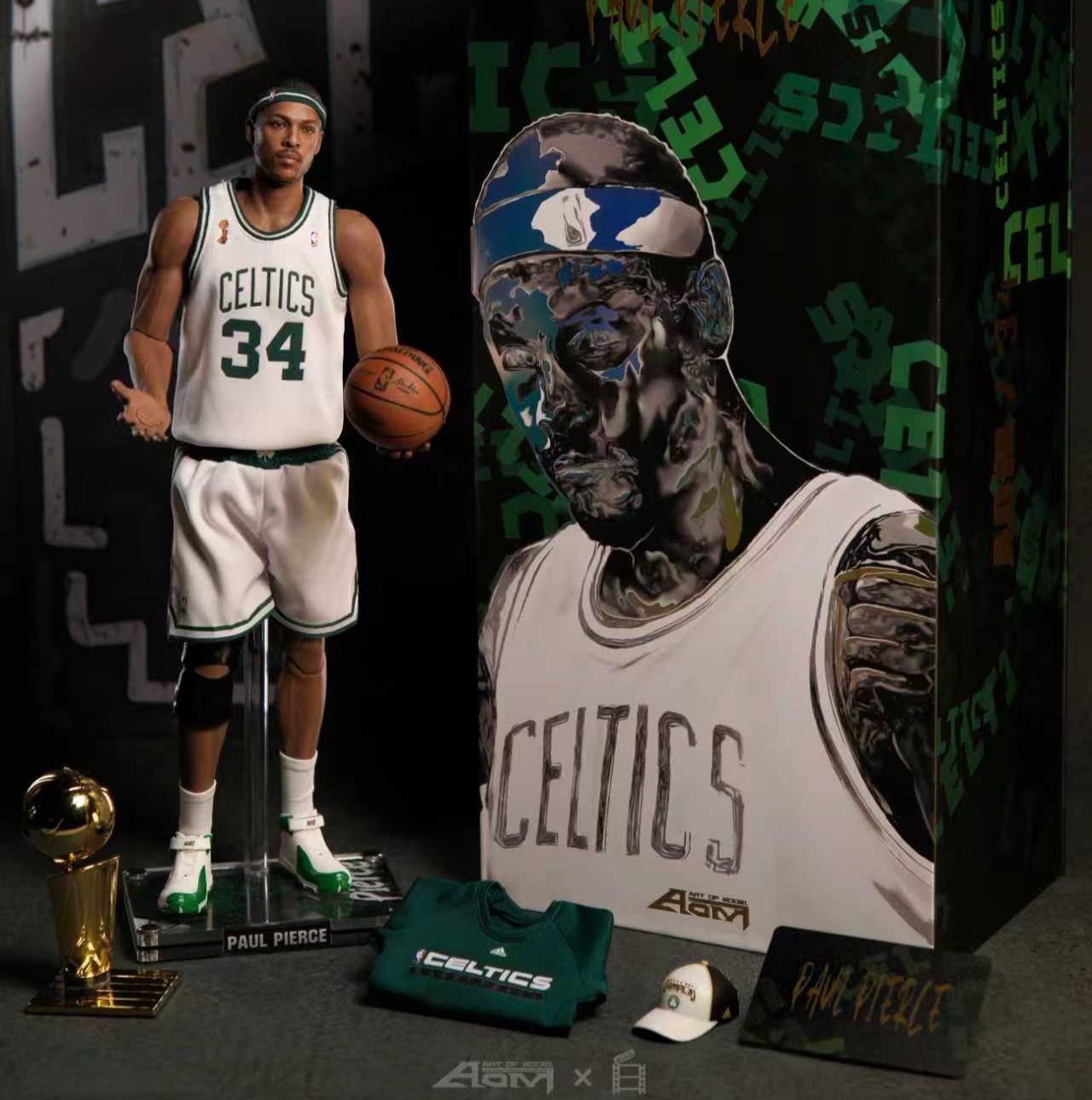 【預購】NBA 綠軍三巨頭—皮爾斯08奪冠套裝 X Aom