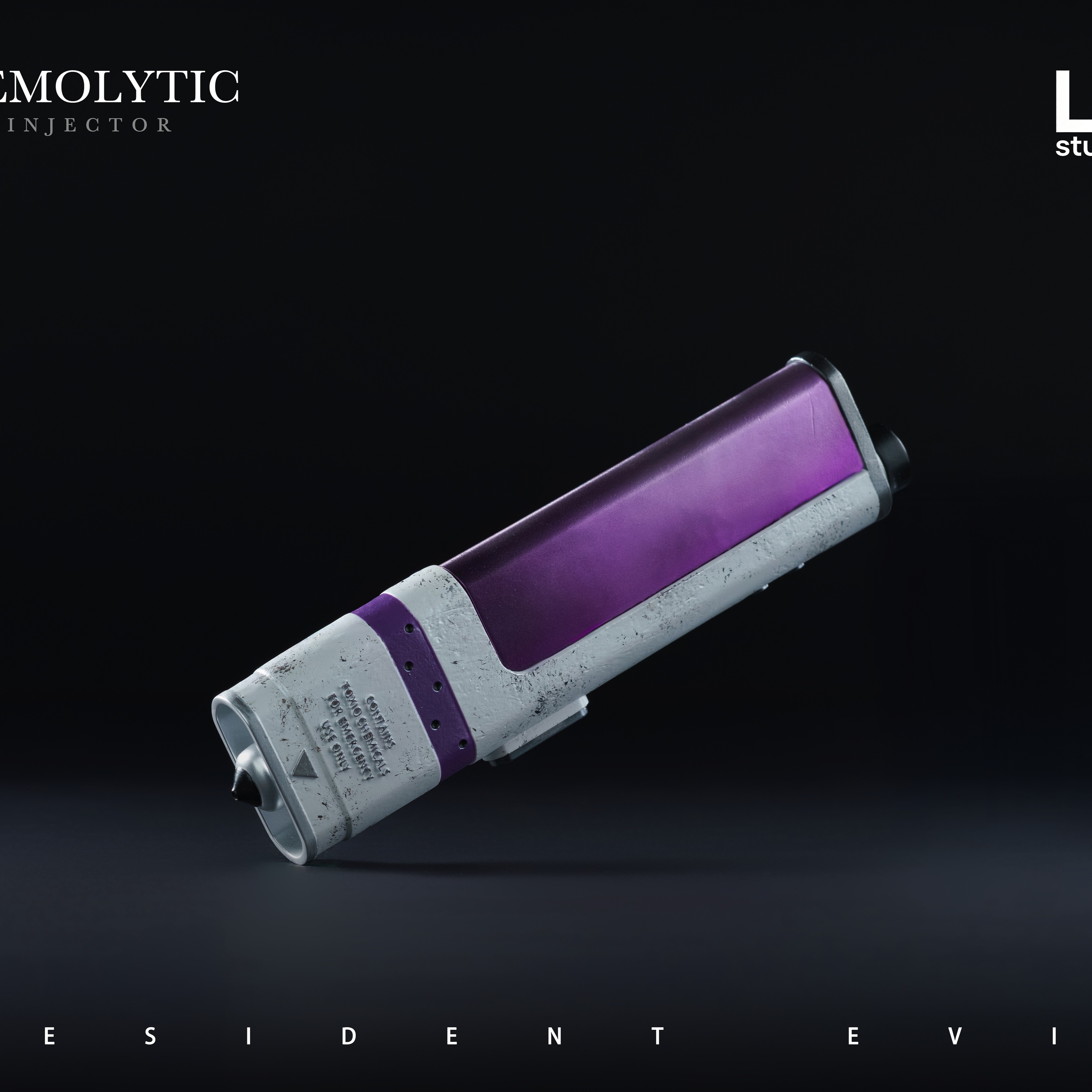 【預購】生化危機9 溶血註射器 X LP.-Studio