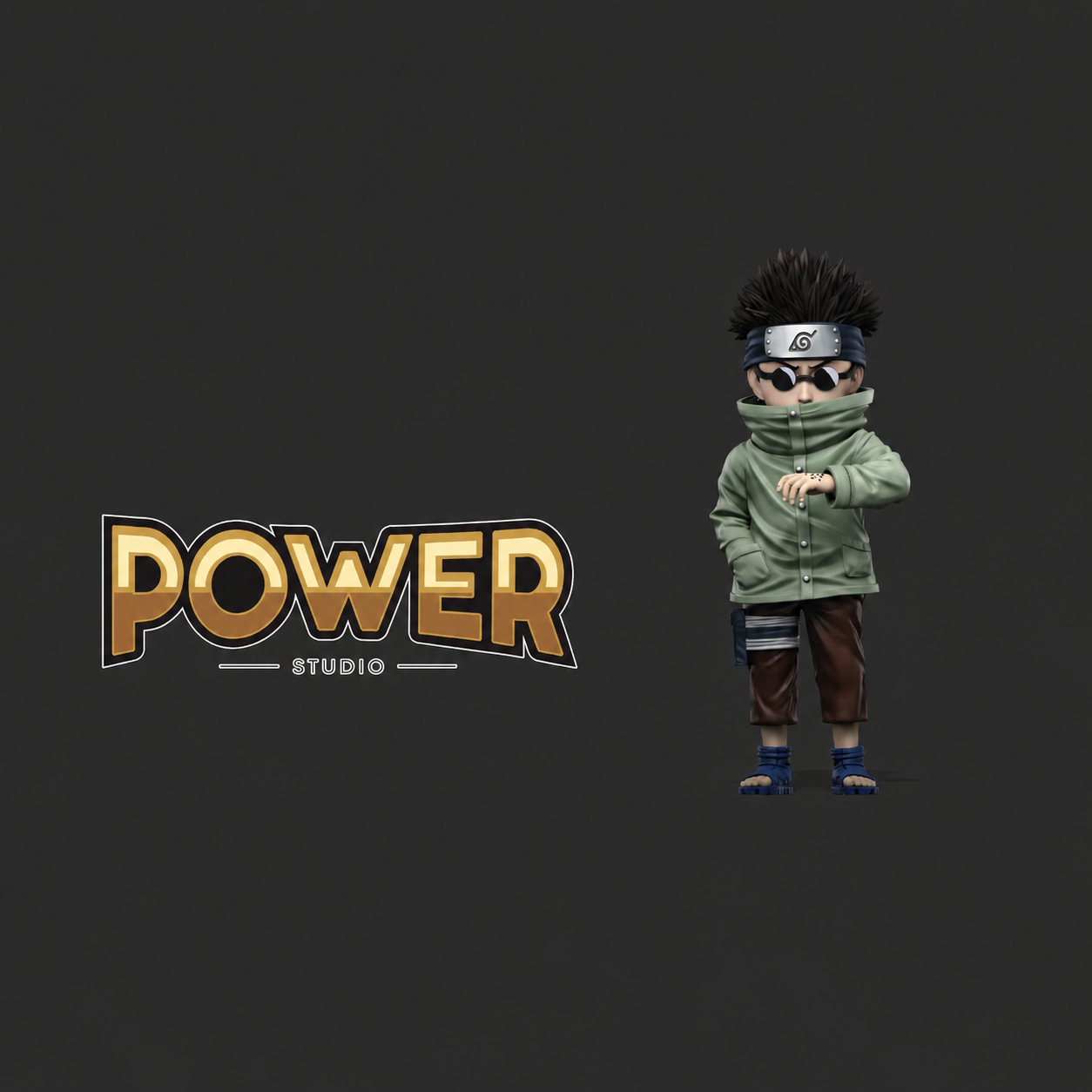 【預購】火影忍者 童年系列12小強—志乃 X Power -Studio