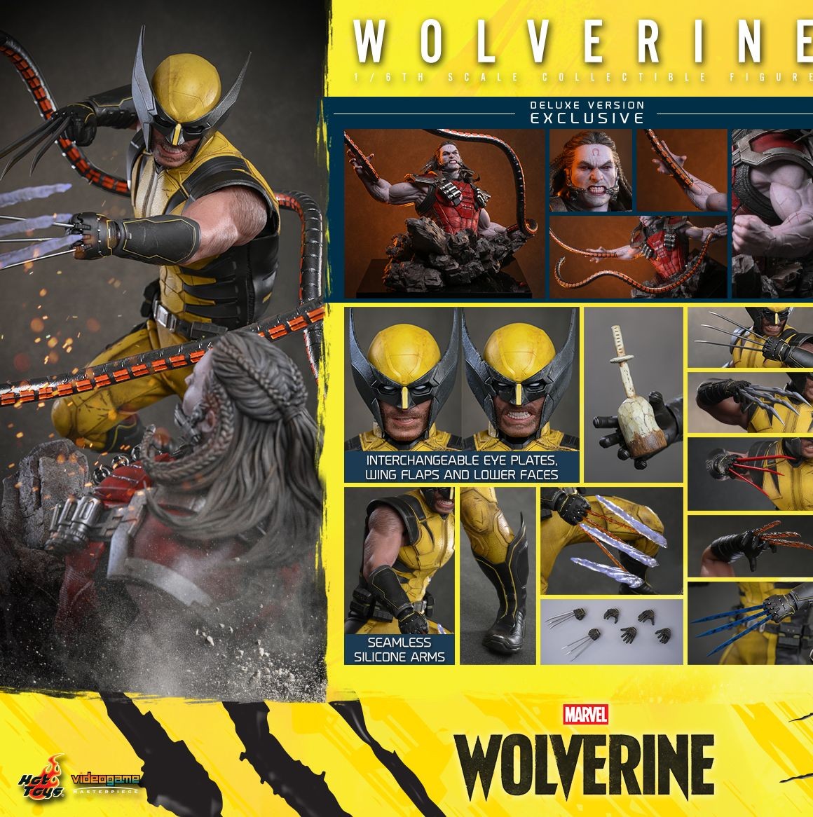 【預購】《漫威金剛狼》金剛狼 VGM91&VGM92 X HOTTOYS
