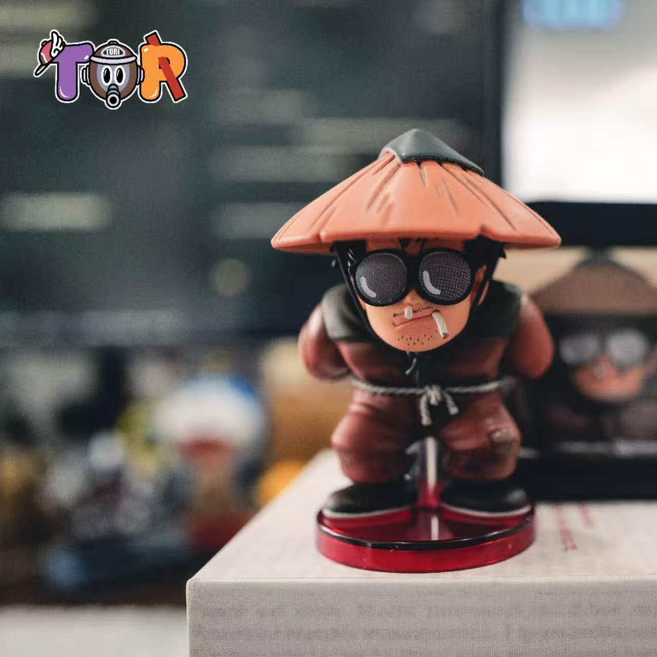 【售罄展示追加請私訊客服@toystationtw】七龍珠 鳥山明系列008 斗笠鳥山明 X ZOR+TOR-Studio