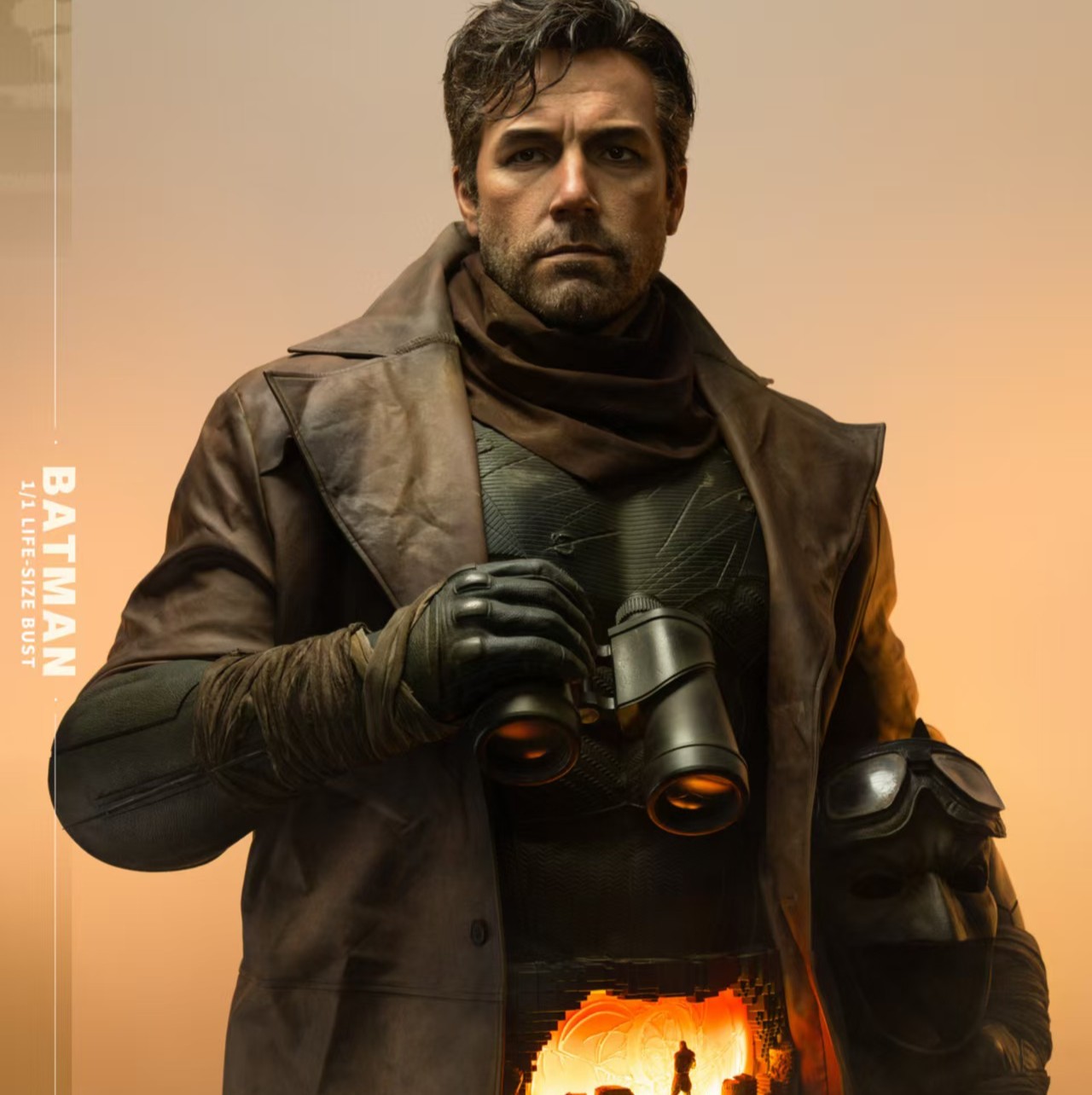 【售罄展示追加請私訊客服@toystationtw】《紮克·施耐德版正義聯盟》1/1半身像 噩夢版蝙蝠俠 X 開天工作室