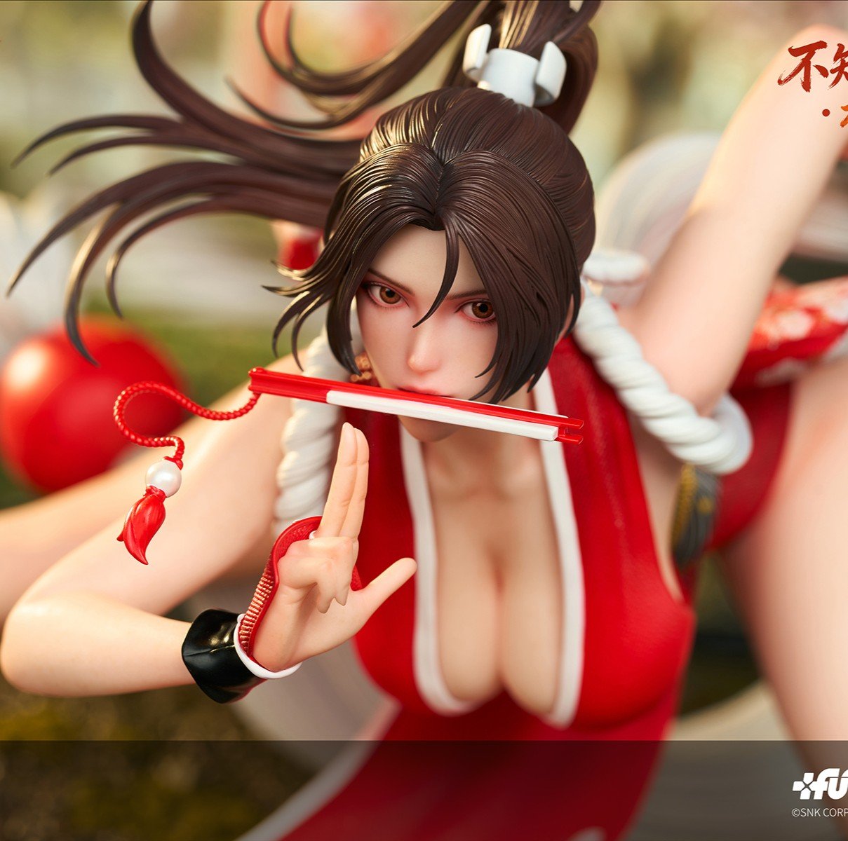 【預購】拳皇 收藏級手辦 雙版本 不知火舞·櫻燼之舞 X UNiQUE ART+SNK 正版授權