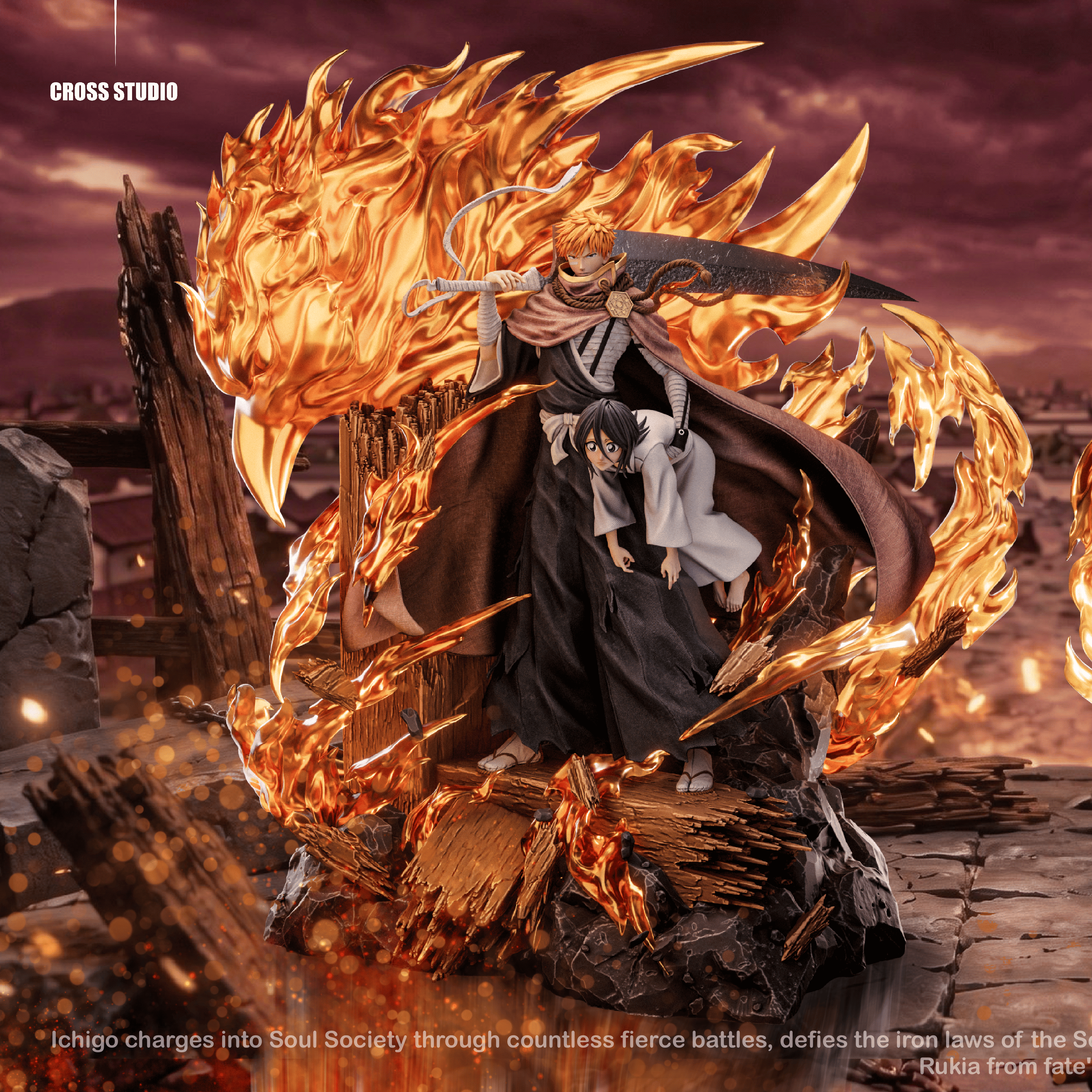 【預購】死神 雙版本 拯救露琪亞-旅禍一戶 X Cross十字