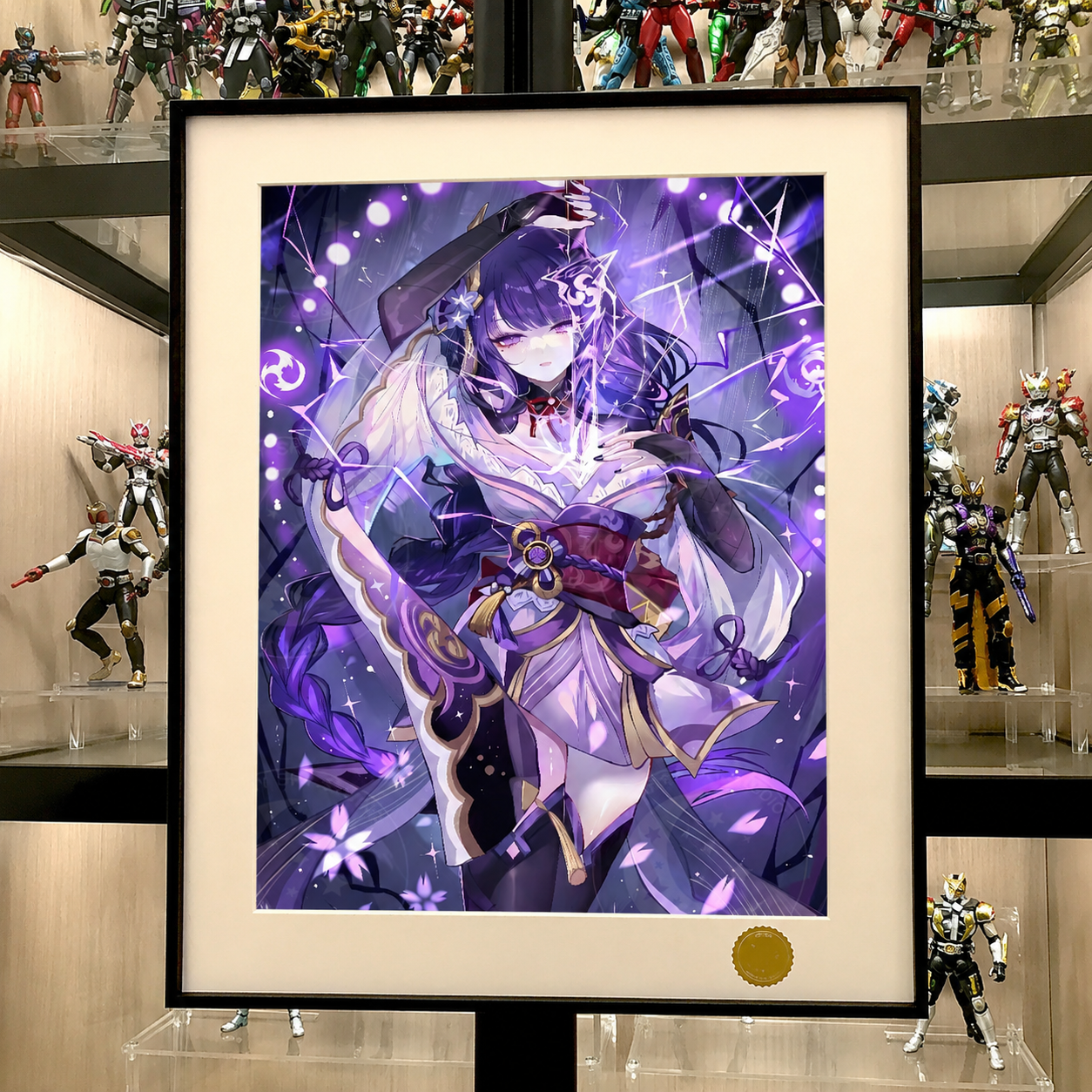 【預購】原神《拔劍雷電》動漫裝飾畫 X 星空工作室