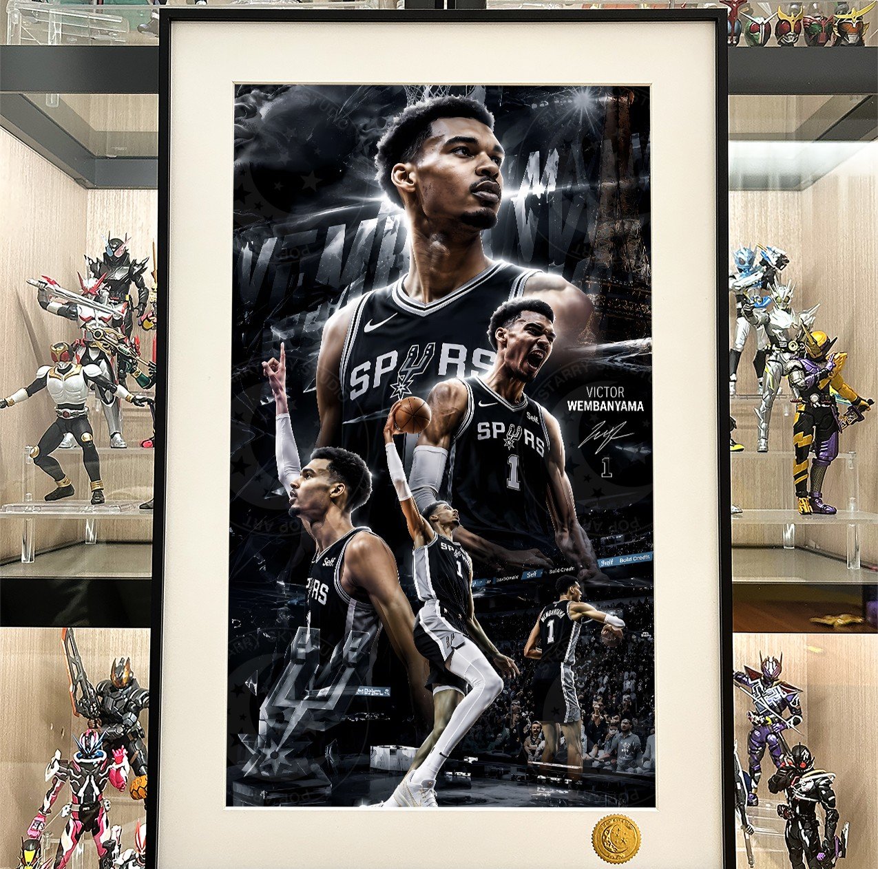 【預購】NBA《文班亞馬》裝飾畫 X 星空工作室