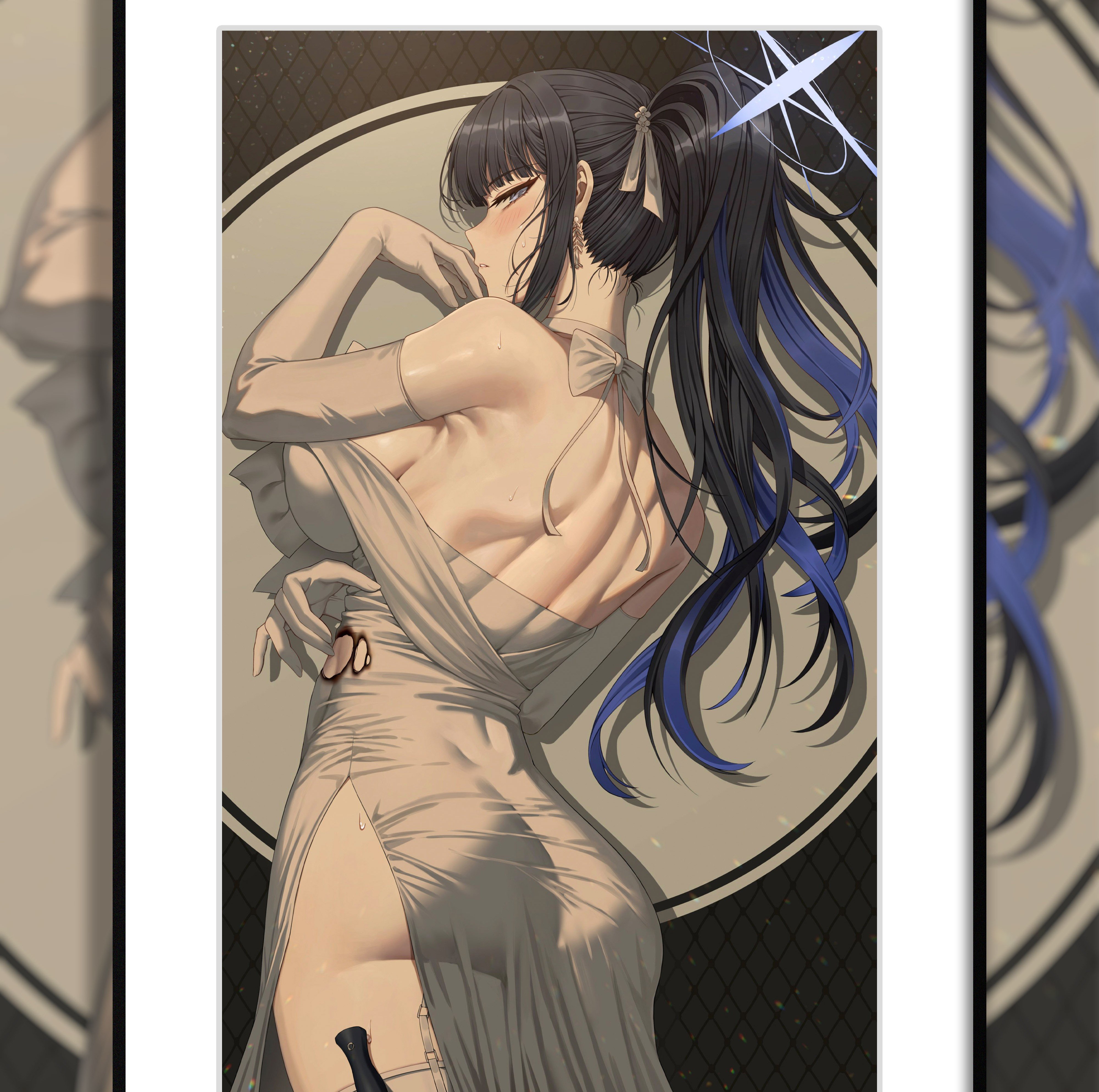 【預購】碧藍檔案《禮服紗織》動漫二次元裝飾畫 X H2工作室