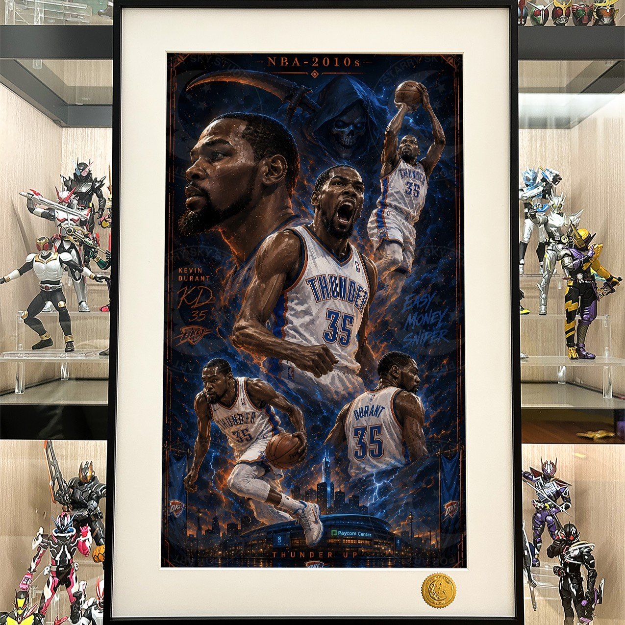 【預購】NBA《王朝杜蘭特》裝飾畫 X 星空工作室