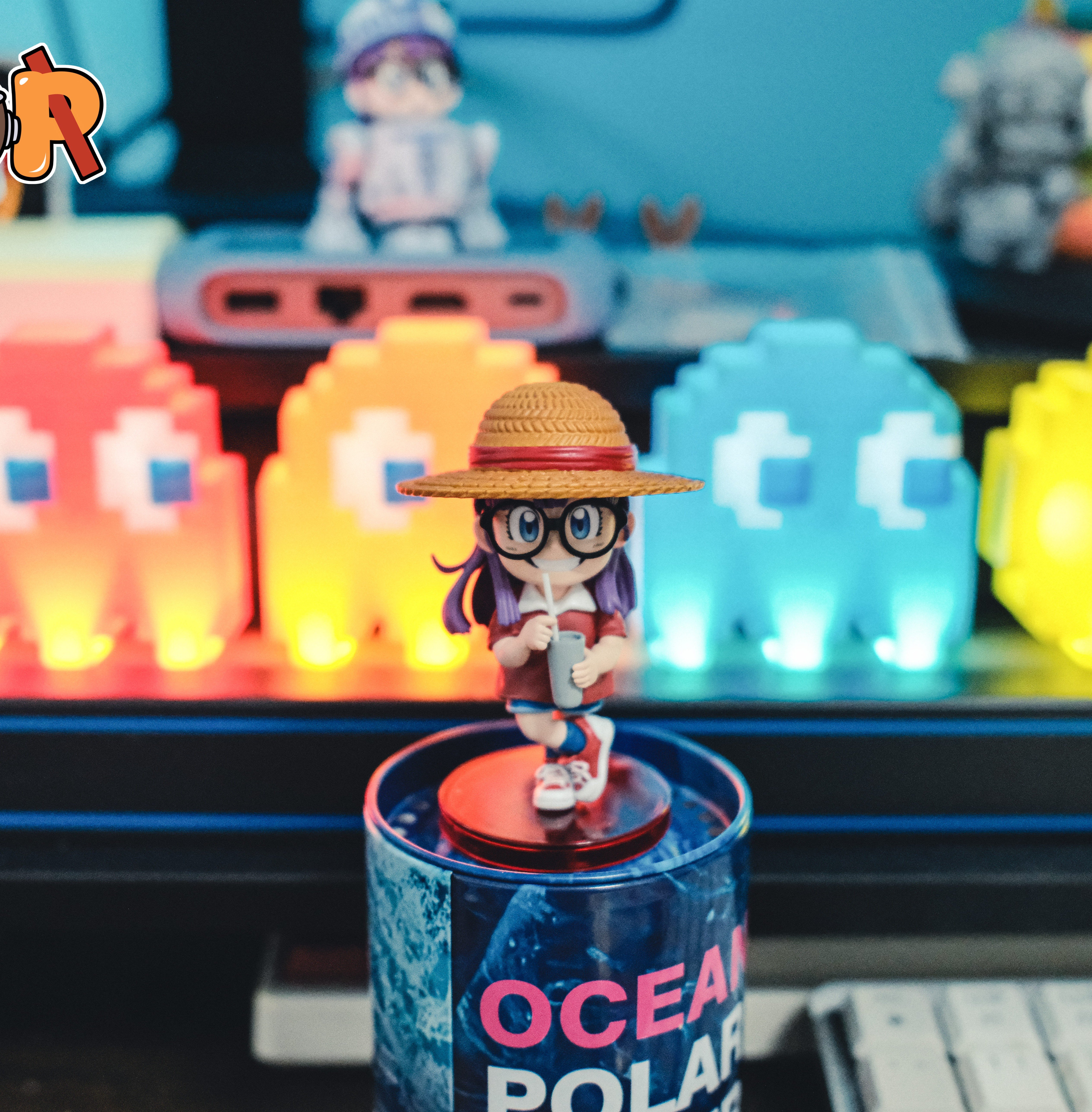 【售罄展示追加請私訊客服@toystationtw】怪博士與機器娃娃 阿拉蕾系列029 草帽阿拉蕾 X TOR-Studio