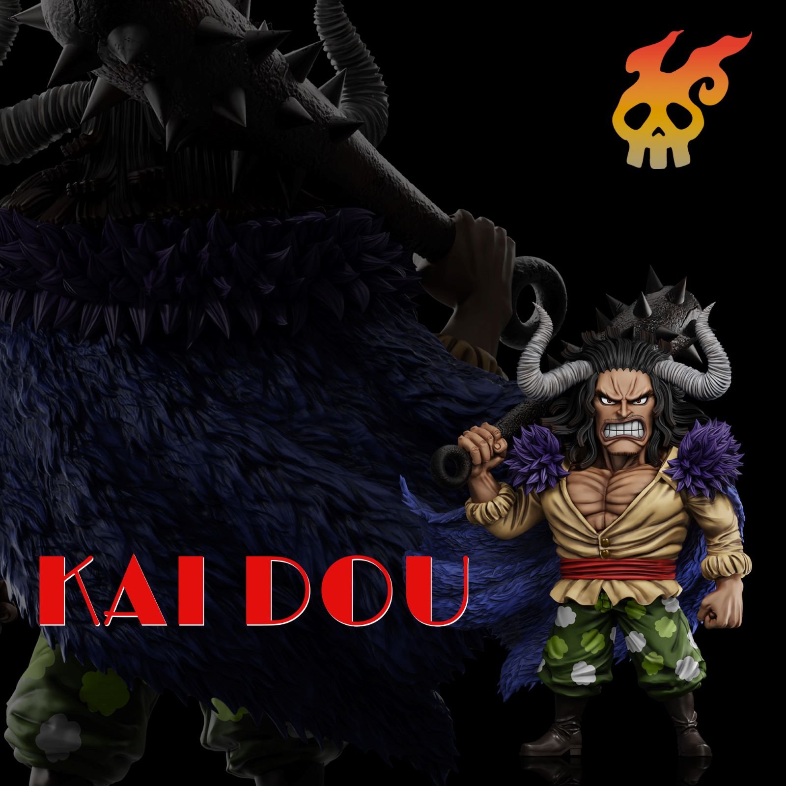 【預購】海賊王 洛克斯海賊團第六彈-凱多 X A+研究所