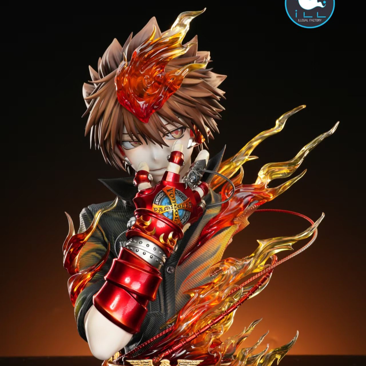 【預購】家庭教師REBORN 熱血魂020 繼承式篇-澤田綱吉胸像 X ILL地下工廠