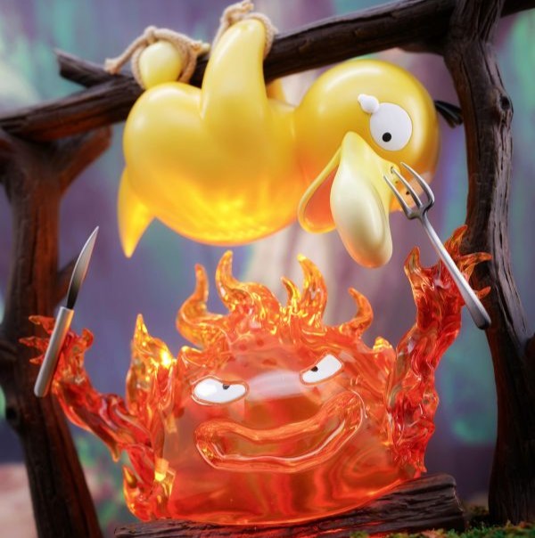 【現貨秒發】宮崎駿+寶可夢 “烤鴨”卡西法 X Lucky+龍喵工作室