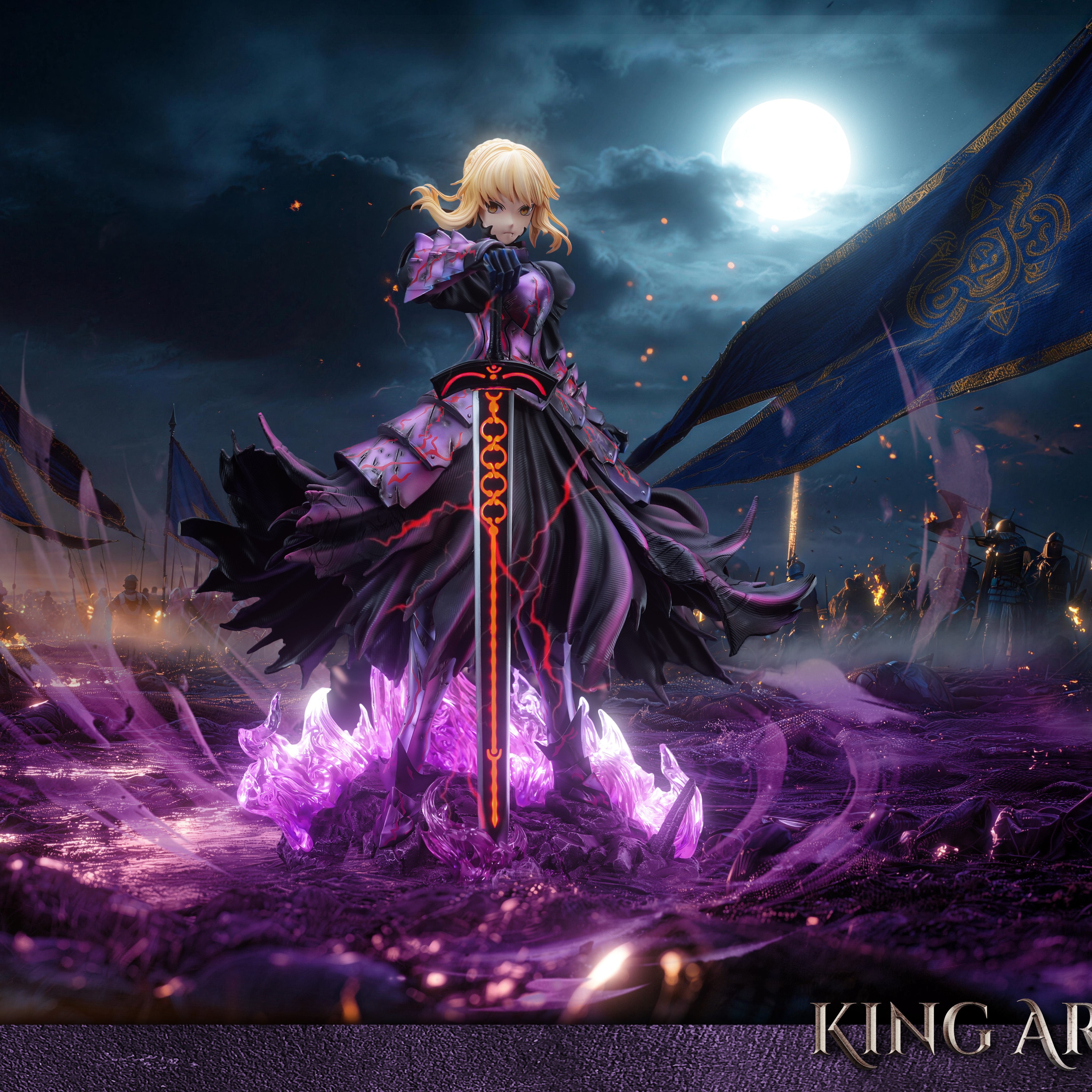 【預購】Fate 至臻系列第二彈 雙版本 黑呆 X 渡鴉+迷途