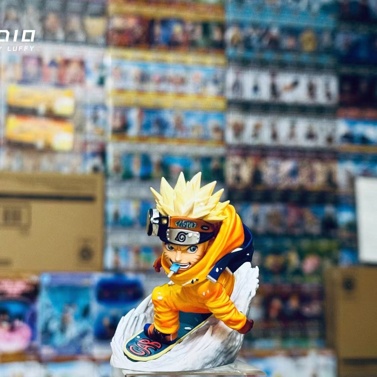 【售罄展示追加請私訊客服@toystationtw】火影忍者 太子系列第一彈 滑雪boy-鳴人 X Zzz-Studio