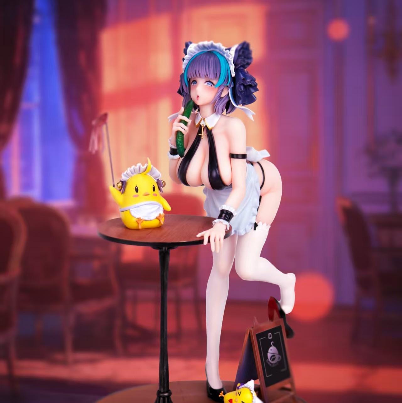 【售罄展示追加請私訊客服@toystationtw】碧藍航線 偷吃的女僕醬-柴郡 X BKM工作室