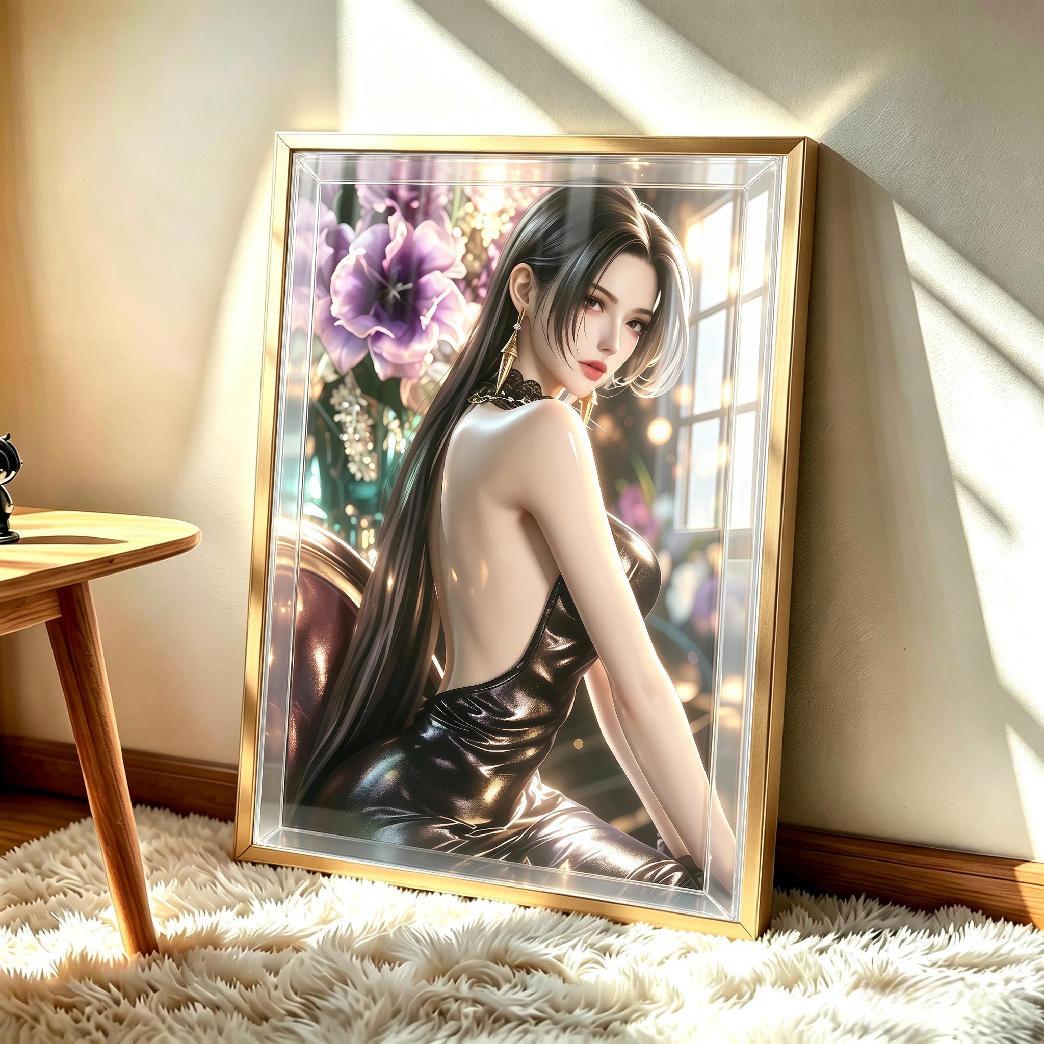 【預購】海賊王 絕色天香 魅影女帝-漢考克 裝飾畫 X 阿喵畫社