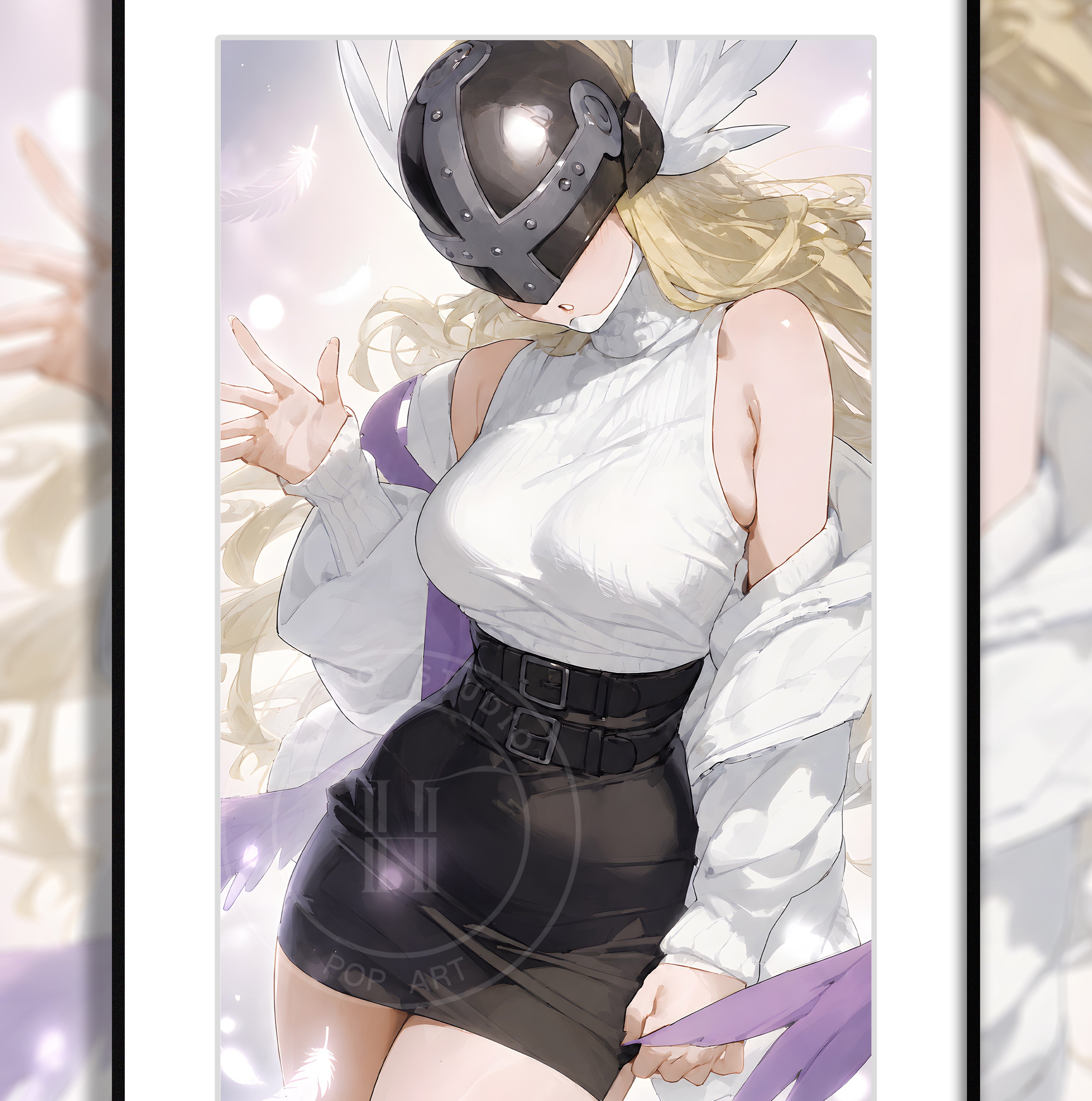 【預購】數碼寶貝《時尚天女獸》動漫裝飾畫 X H2工作室