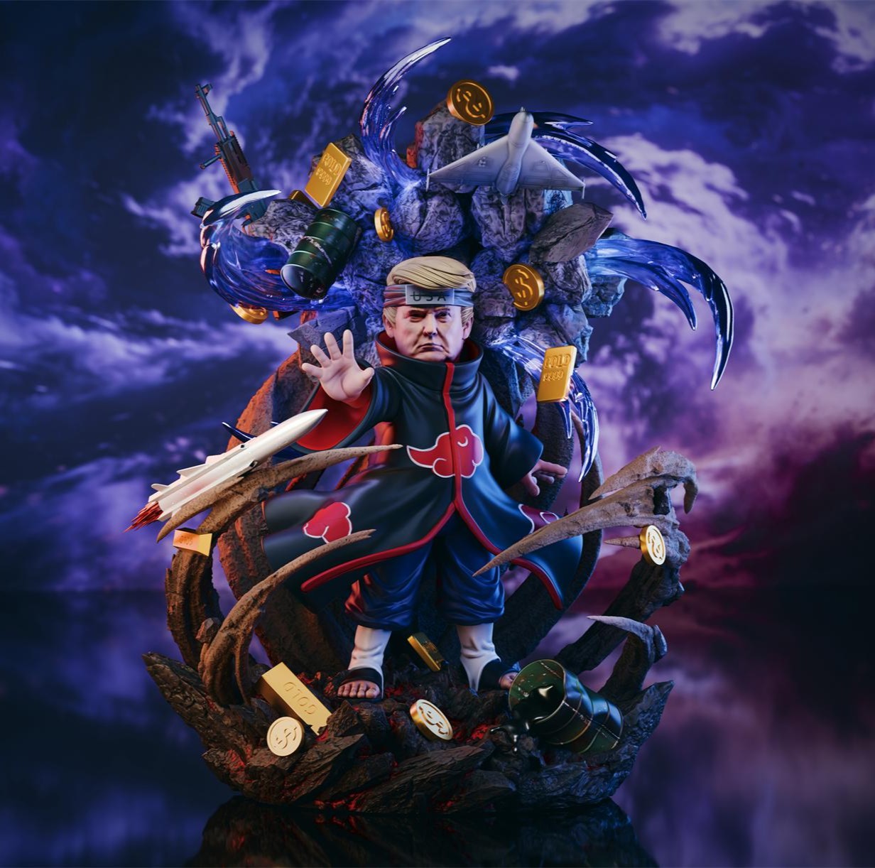 【預購】火影忍者 奇襲火之國 X FAT BOY工作室