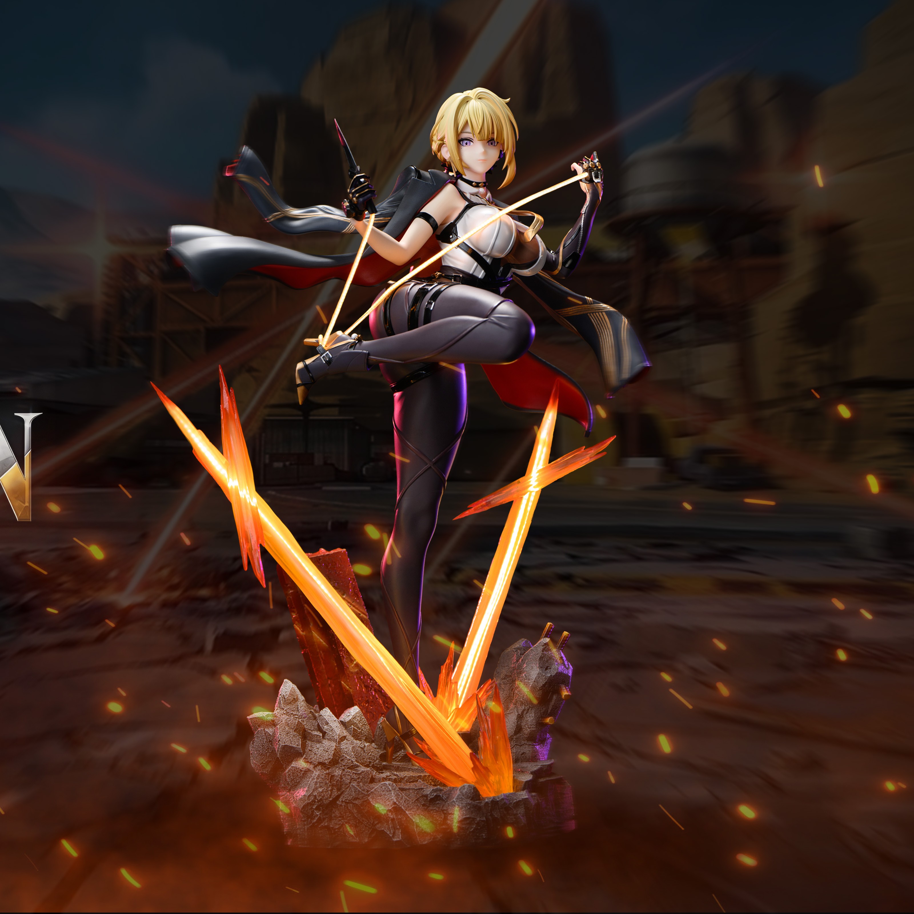 【預購】絕區零 二次元女雕系列・伊芙林 X Gukurakuin極樂院