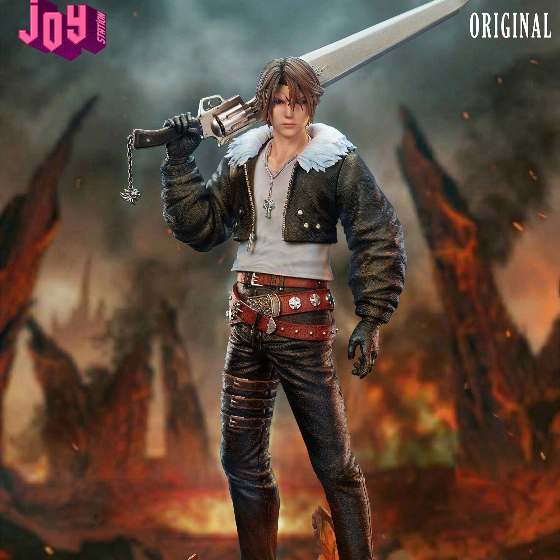 【預購】最終幻想8 雙版本 斯考爾 X Joy Station