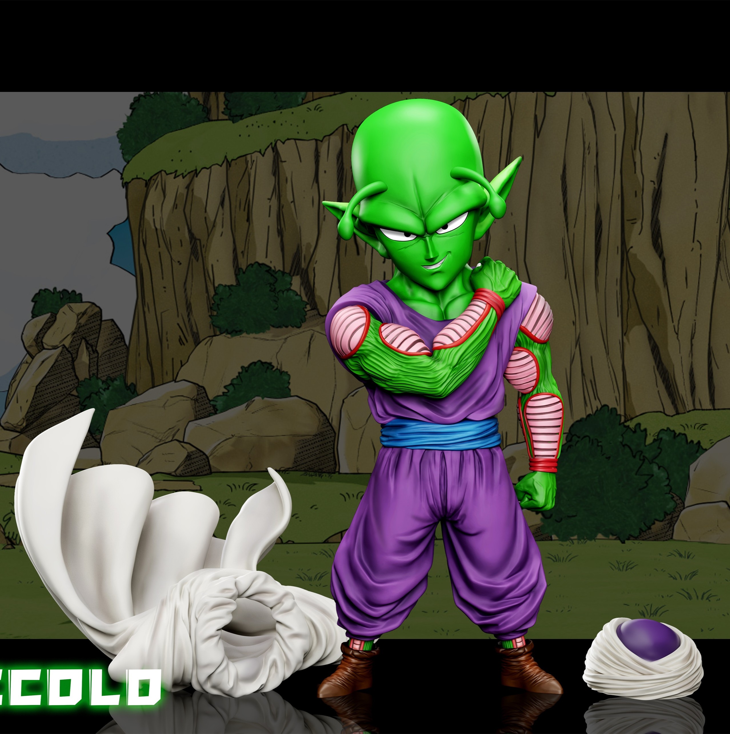 【售罄展示追加請私訊客服@toystationtw】七龍珠 地球入侵篇 比克 X C-Studio