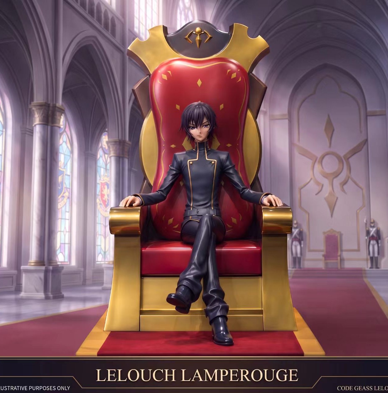 【預購】Code Geass 反叛的魯路修 王座-魯魯修Rurucious X PEAK-Studio
