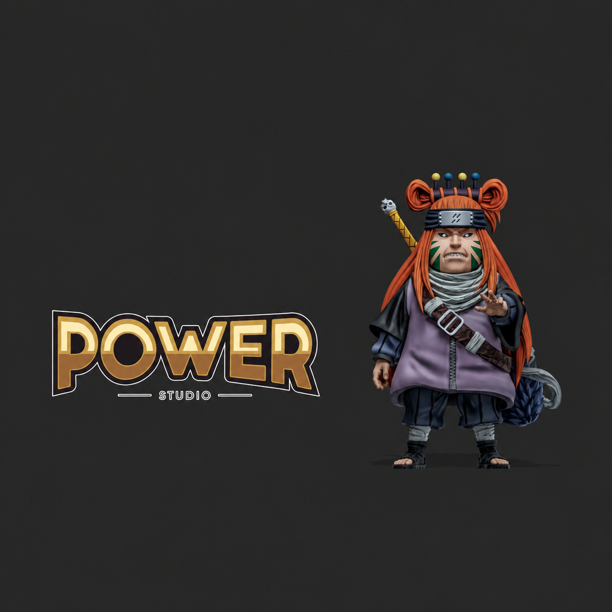 【預購】火影忍者 西瓜山河豚鬼 X Power-Studio