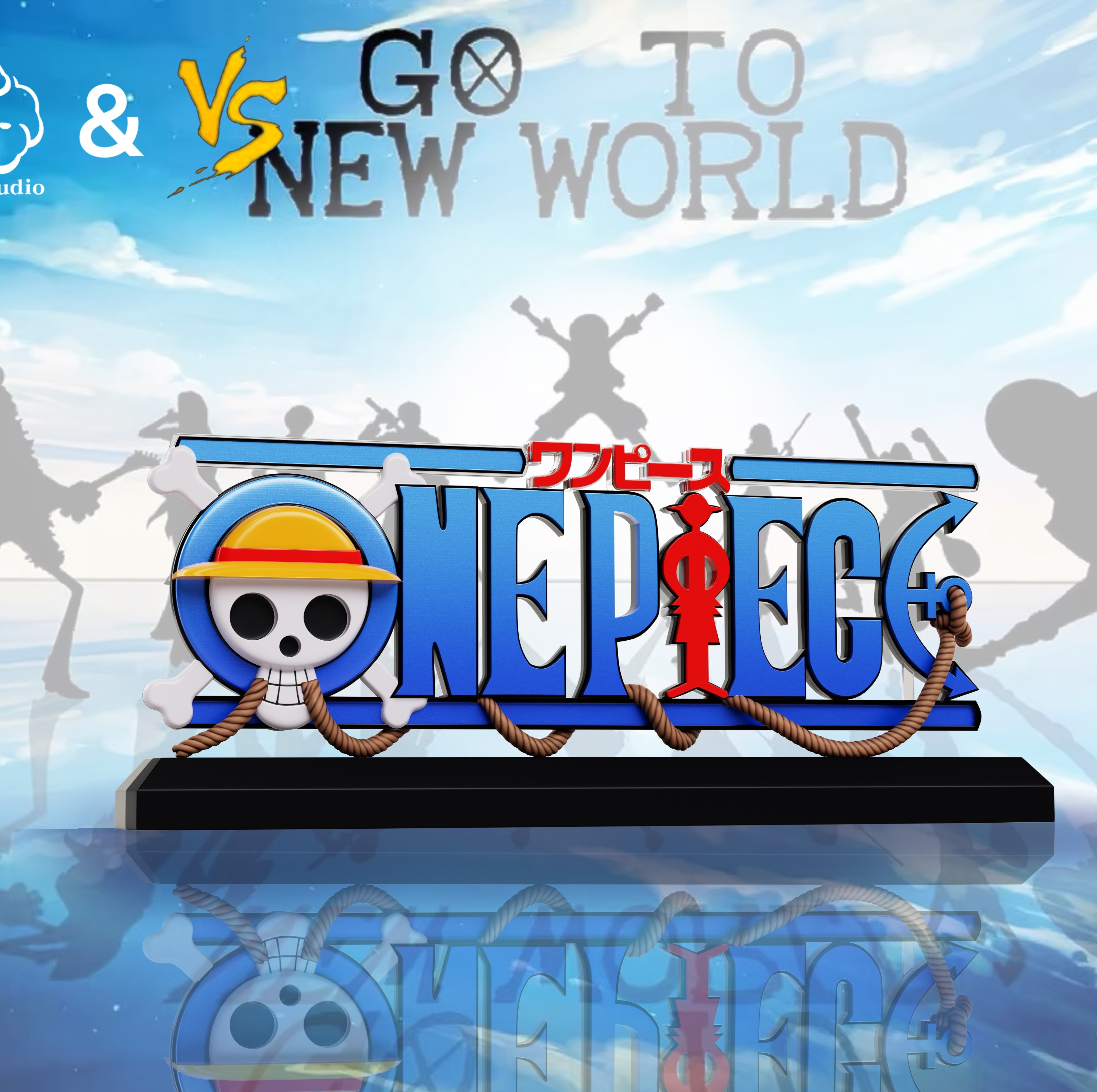 【預購】海賊王 立牌 X VS+咖馬