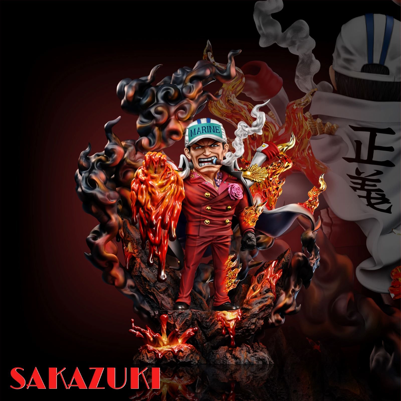 【預購】海賊王 AR系列 第一彈 赤犬 薩卡斯基 X A+研究所