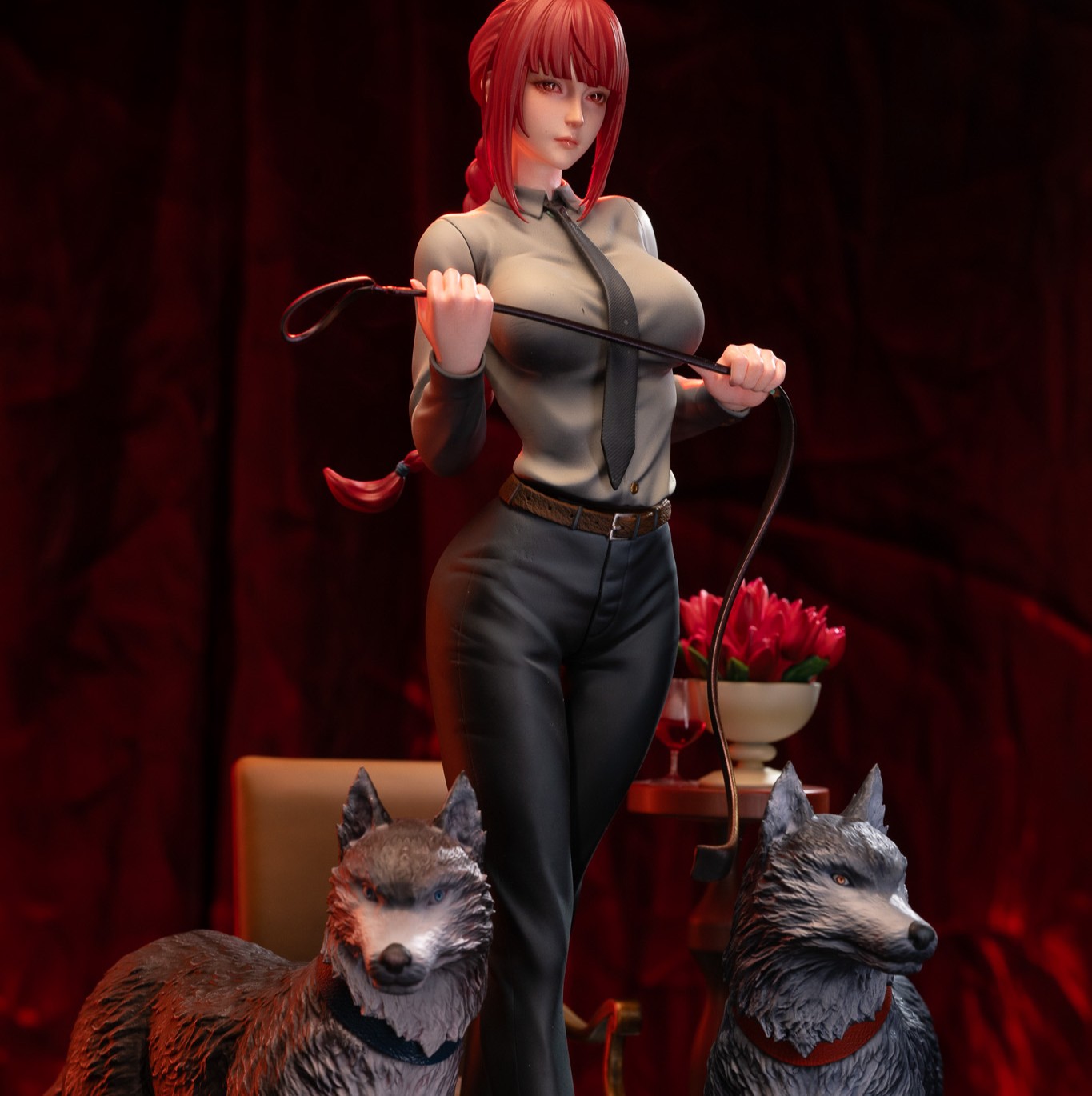 【預購】鏈鋸人 至臻系列雙頭雕第一彈 瑪奇瑪 X PolarBear-Studio