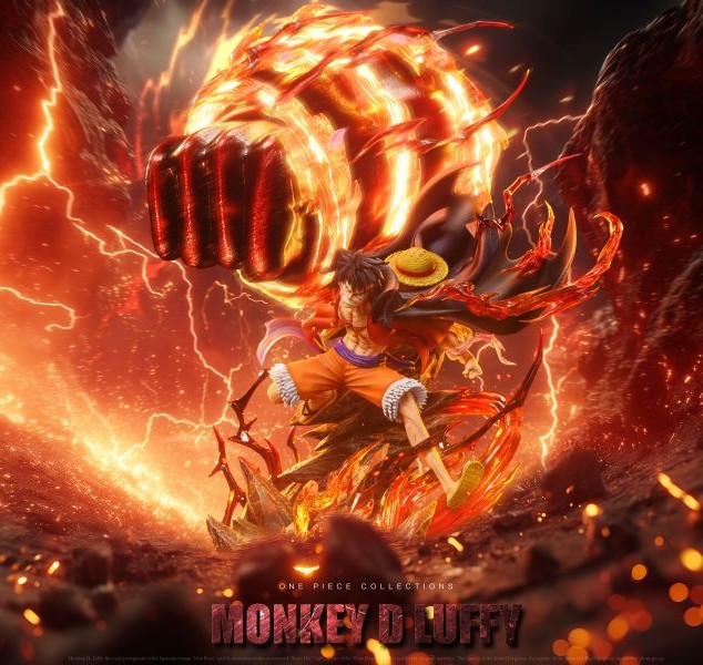【現貨秒發】海賊王 全形態共鳴第四彈 雙版本 三檔業火魯夫 X LZ-Studio