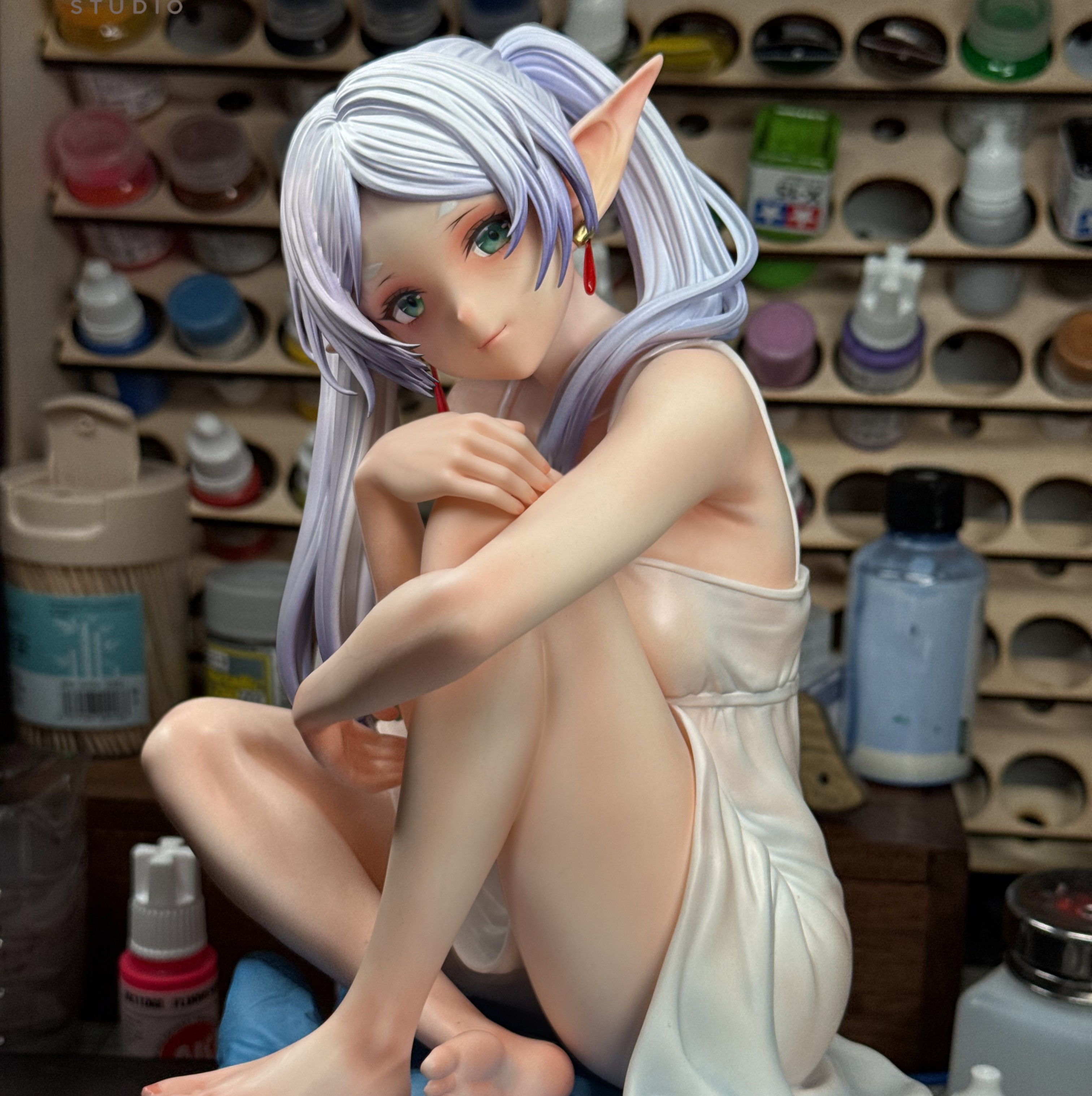 【預購】葬送的芙莉蓮 桌擺系列 睡衣少女-芙莉蓮 X POPO-Studio