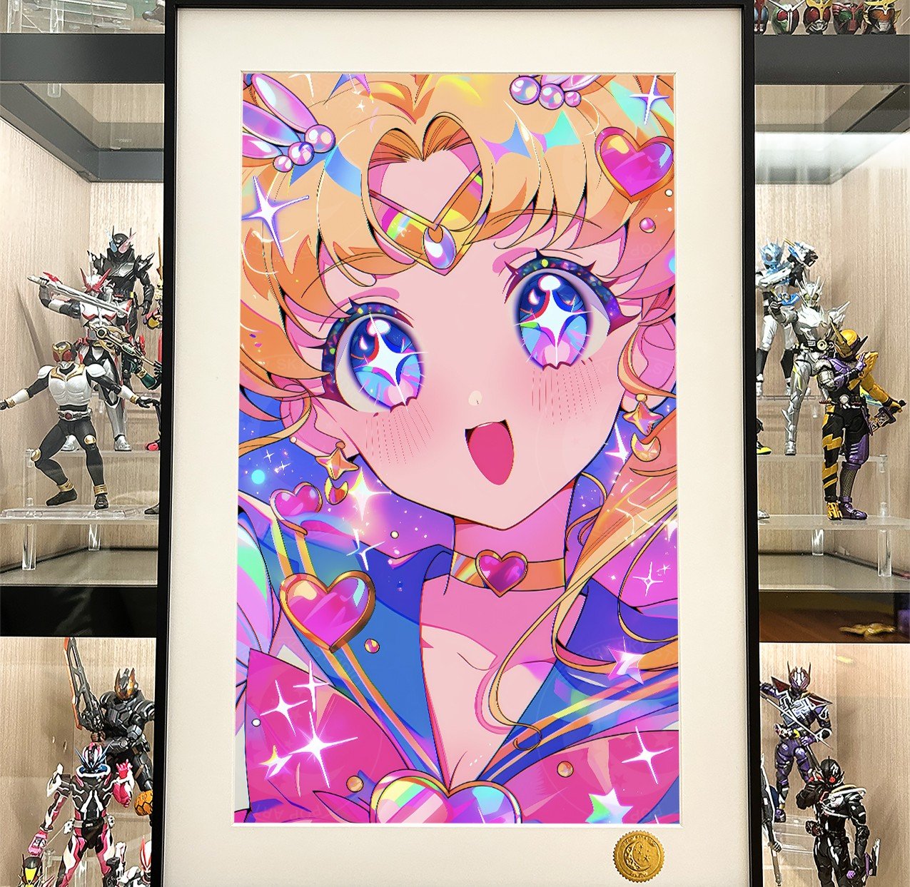 【預購】美少女戰士《星光美少女》動漫裝飾畫 X 星空工作室