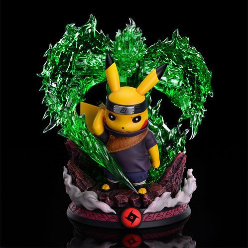 【現貨秒發】火影忍者 宇智波止水皮卡丘 X 巨浪模玩