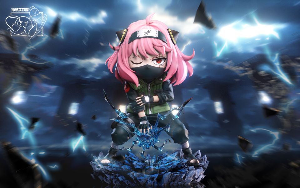 【現貨秒發】間諜家家酒+火影忍者 多版本 卡卡西cos安妮亞 X 抽象工作室 T