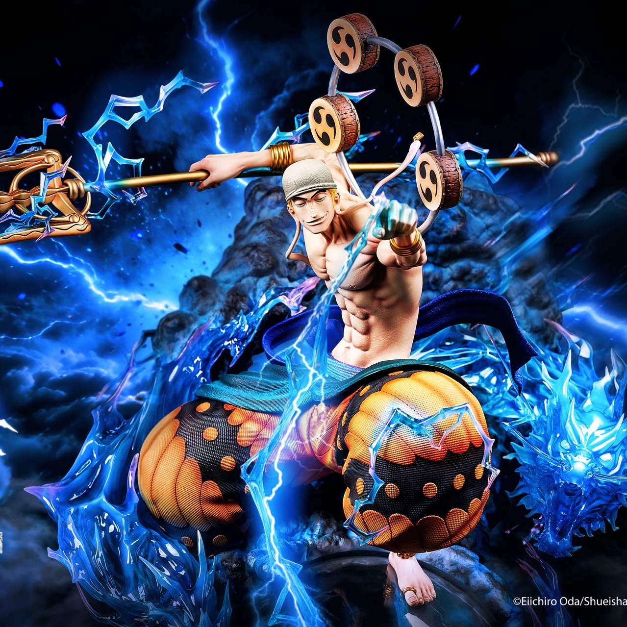 【預購】海賊王 雷神收藏級雕像《ENEL》X 光年工作室 正版授權