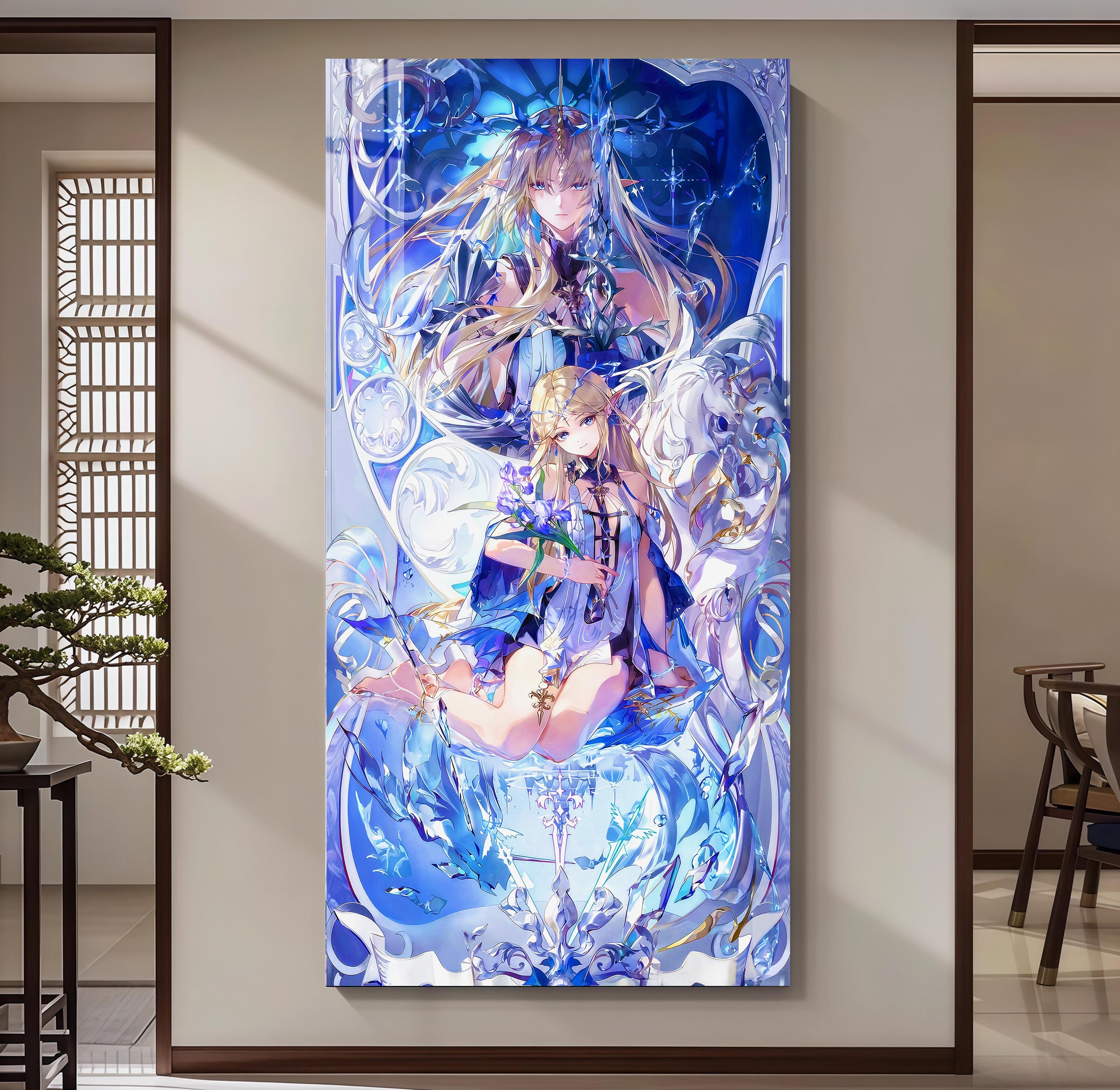 【預購】雙生幻影 深海卡提希婭-燈帶畫 X 阿喵畫社