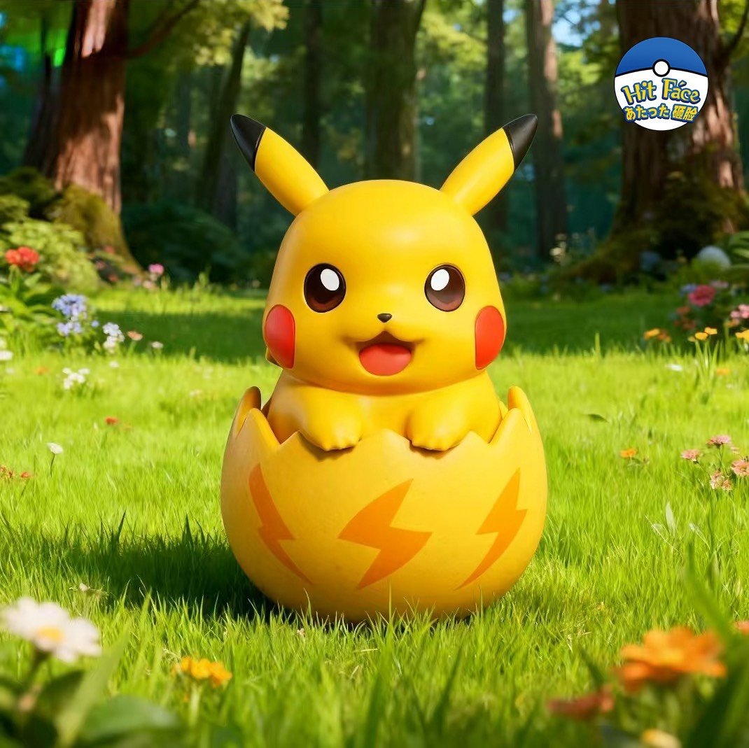 【現貨秒發】寶可夢 皮卡丘不倒翁 X HitFace砸臉