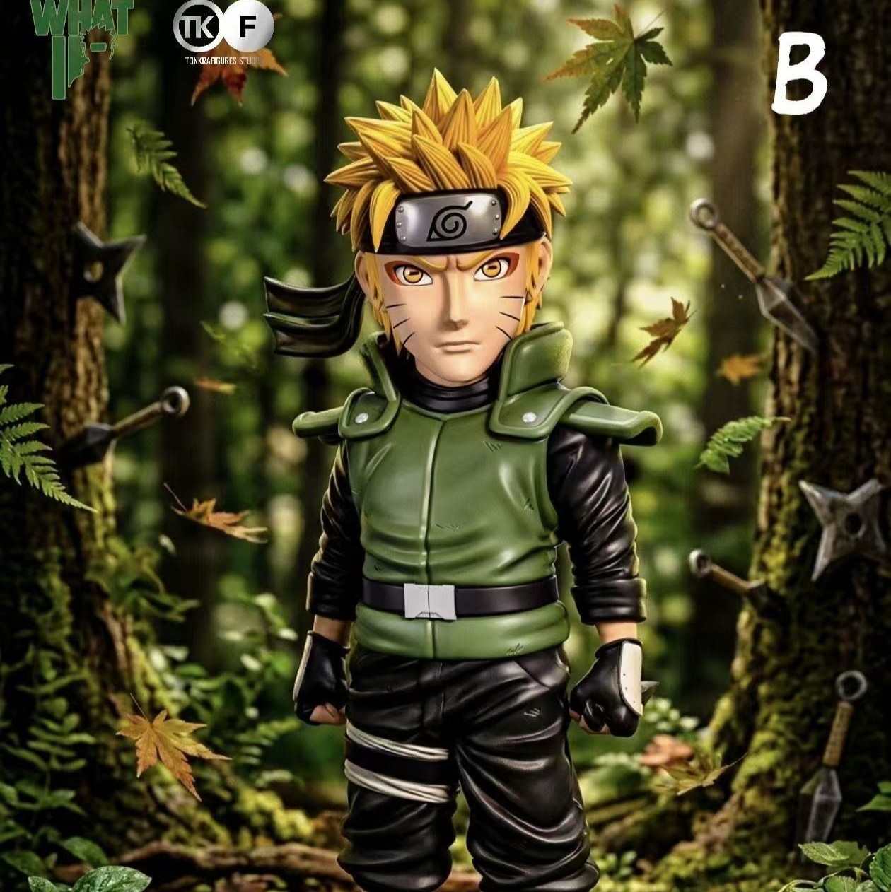 【預購】火影忍者xWHAT IF 第三彈 雙版本 上忍套裝-漩渦鳴人 X TKF-Studio