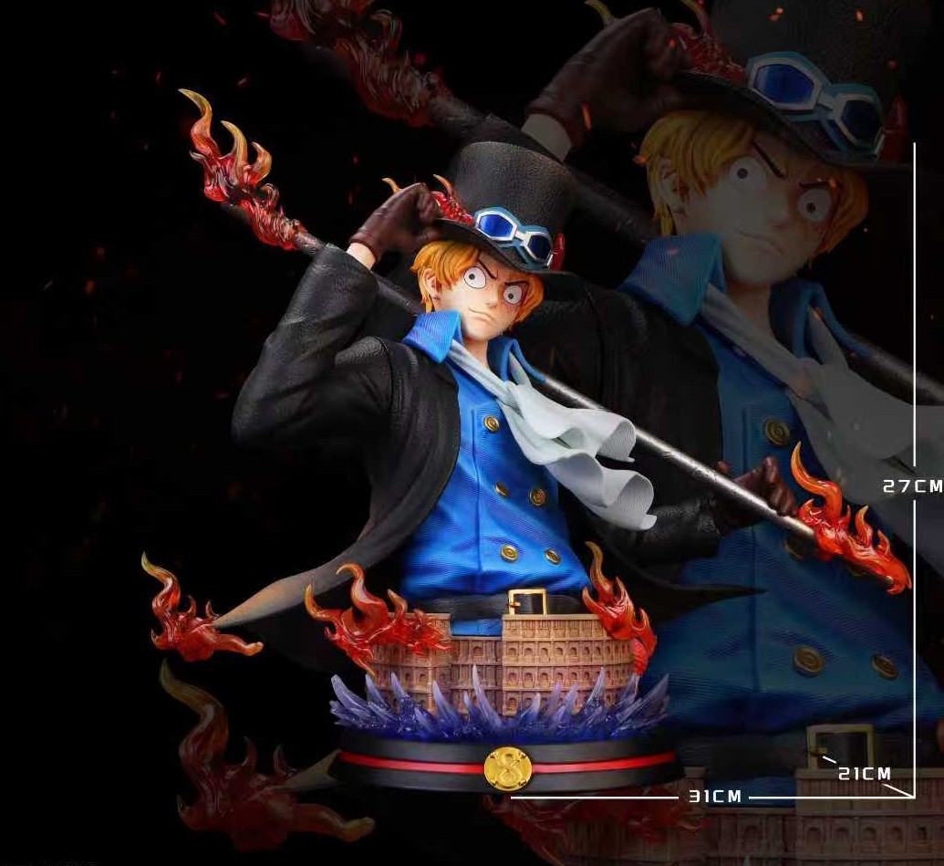 【預購】海賊王 桌擺件胸像 SABO薩博 X UNO工作室