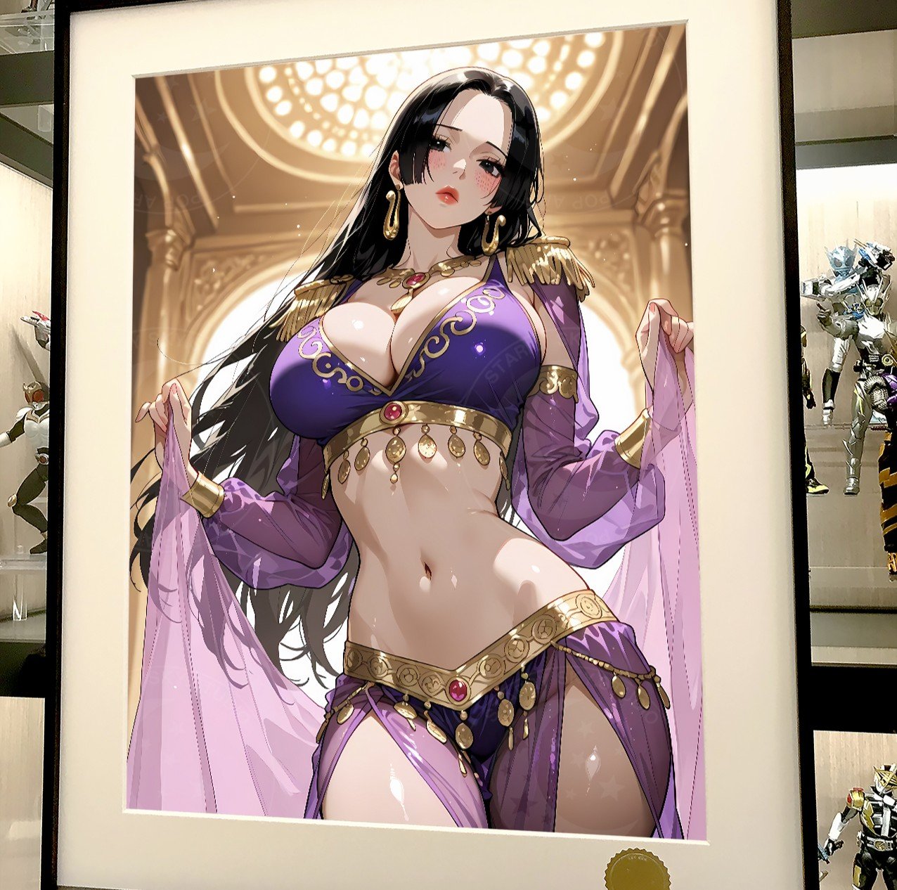 【預購】海賊王《吉普賽女帝》動漫裝飾畫 X 星空工作室